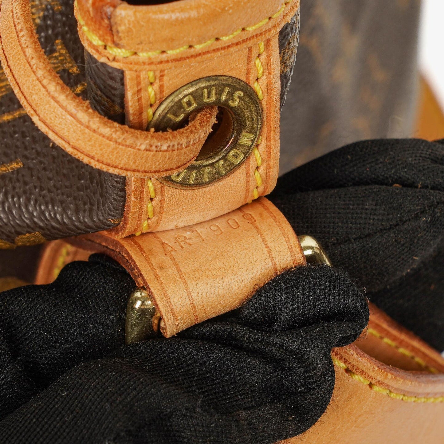 Louis Vuitton Petit Noe Monogram Canvas Shoulder Bag