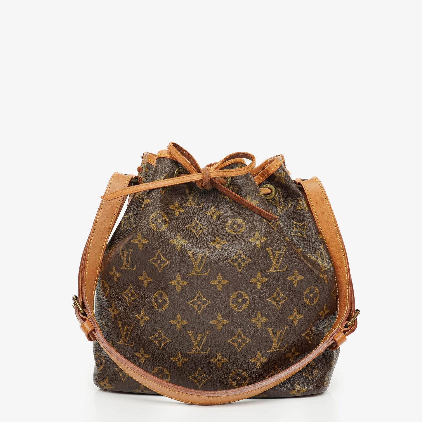 Louis Vuitton Petit Noe Monogram Canvas Shoulder Bag