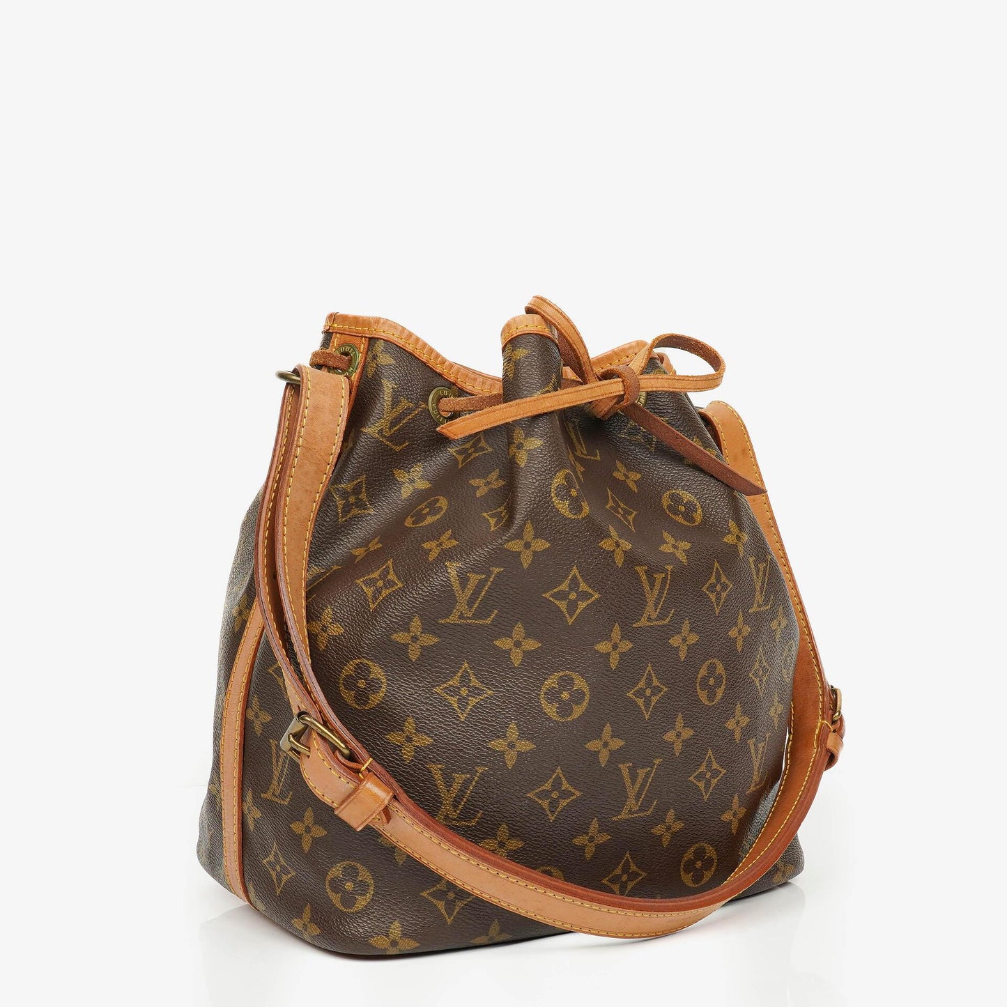 Louis Vuitton Petit Noe Monogram Canvas Shoulder Bag