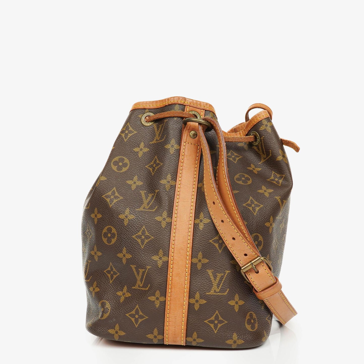 Louis Vuitton Petit Noe Monogram Canvas Shoulder Bag