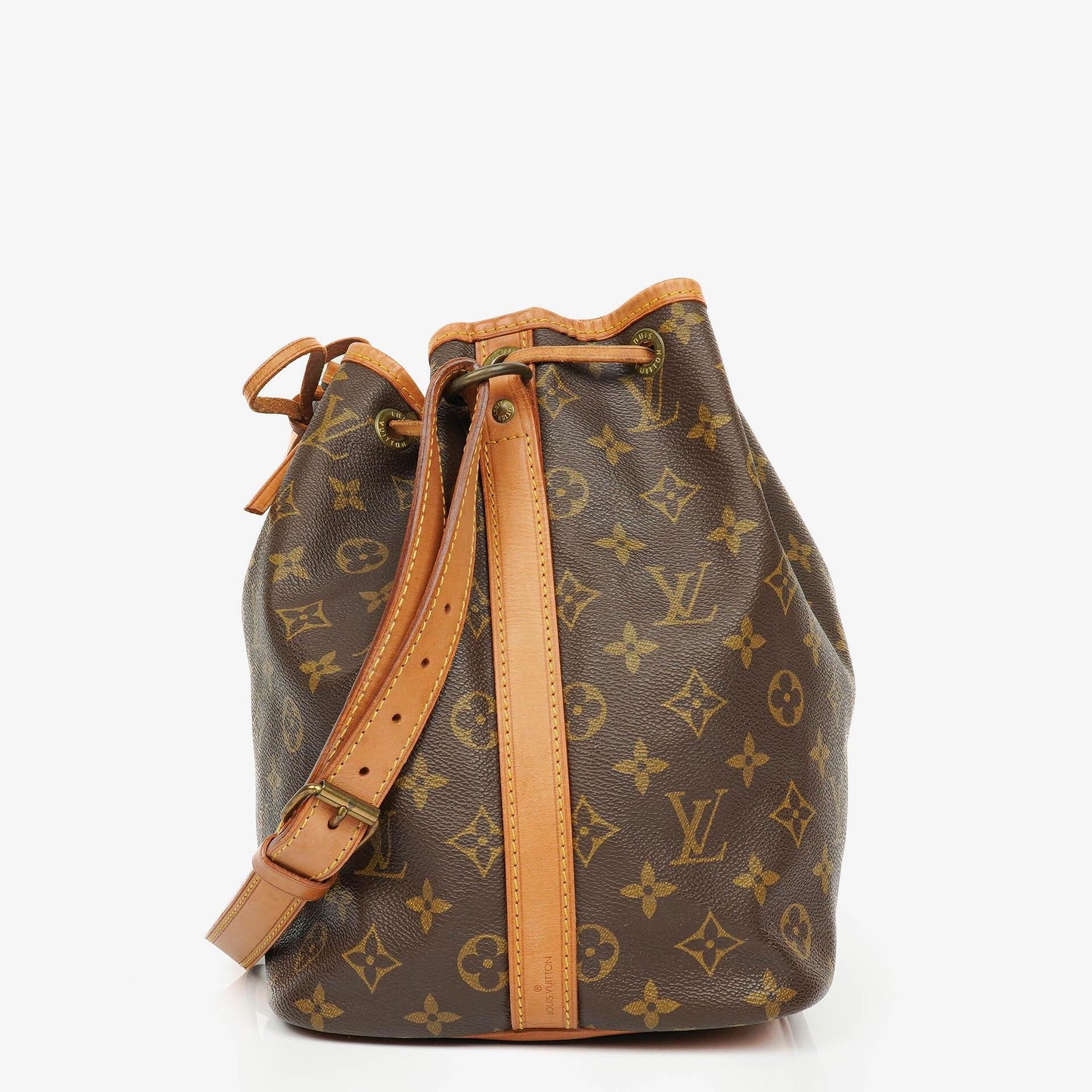 Louis Vuitton Petit Noe Monogram Canvas Shoulder Bag