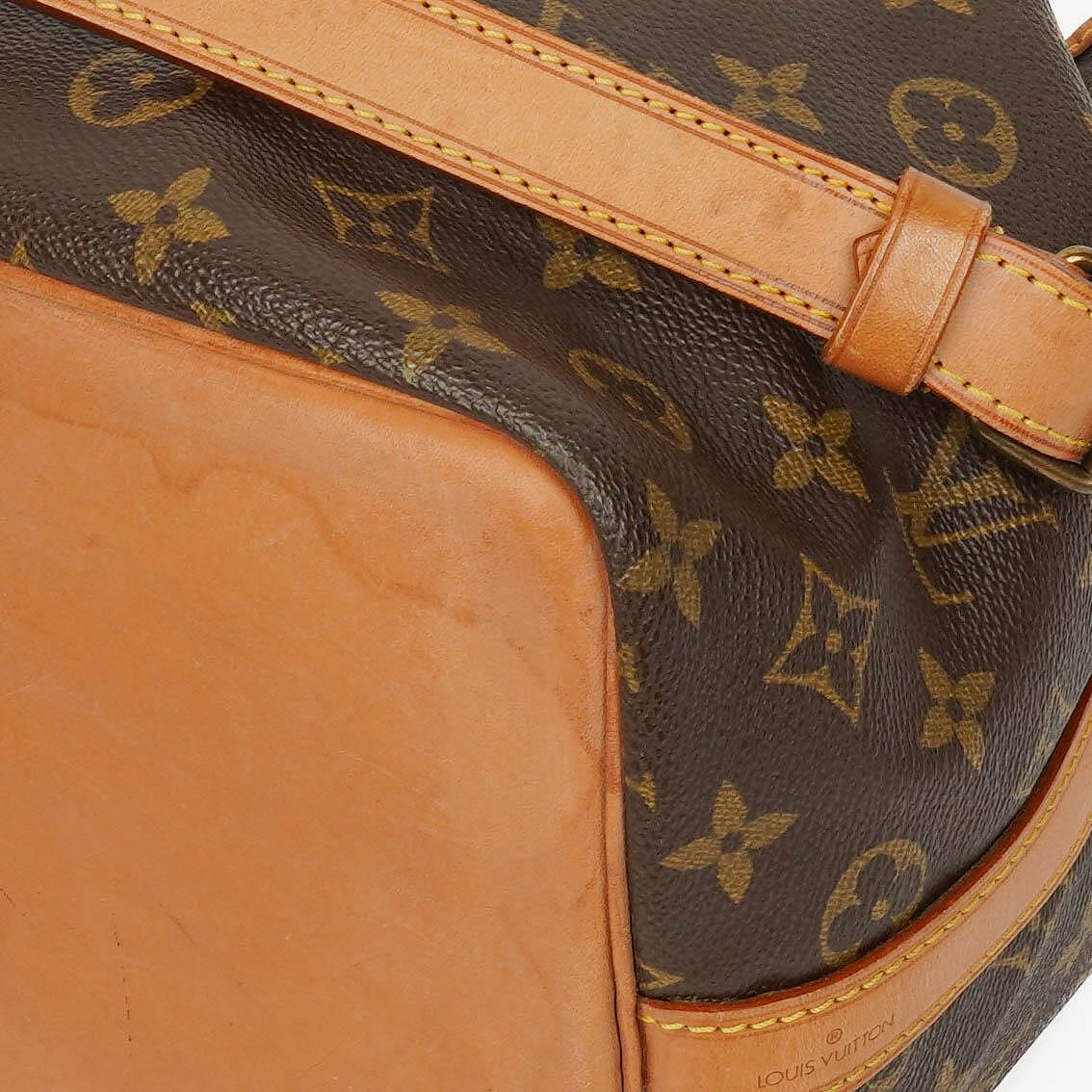 Louis Vuitton Petit Noe Monogram Canvas Shoulder Bag