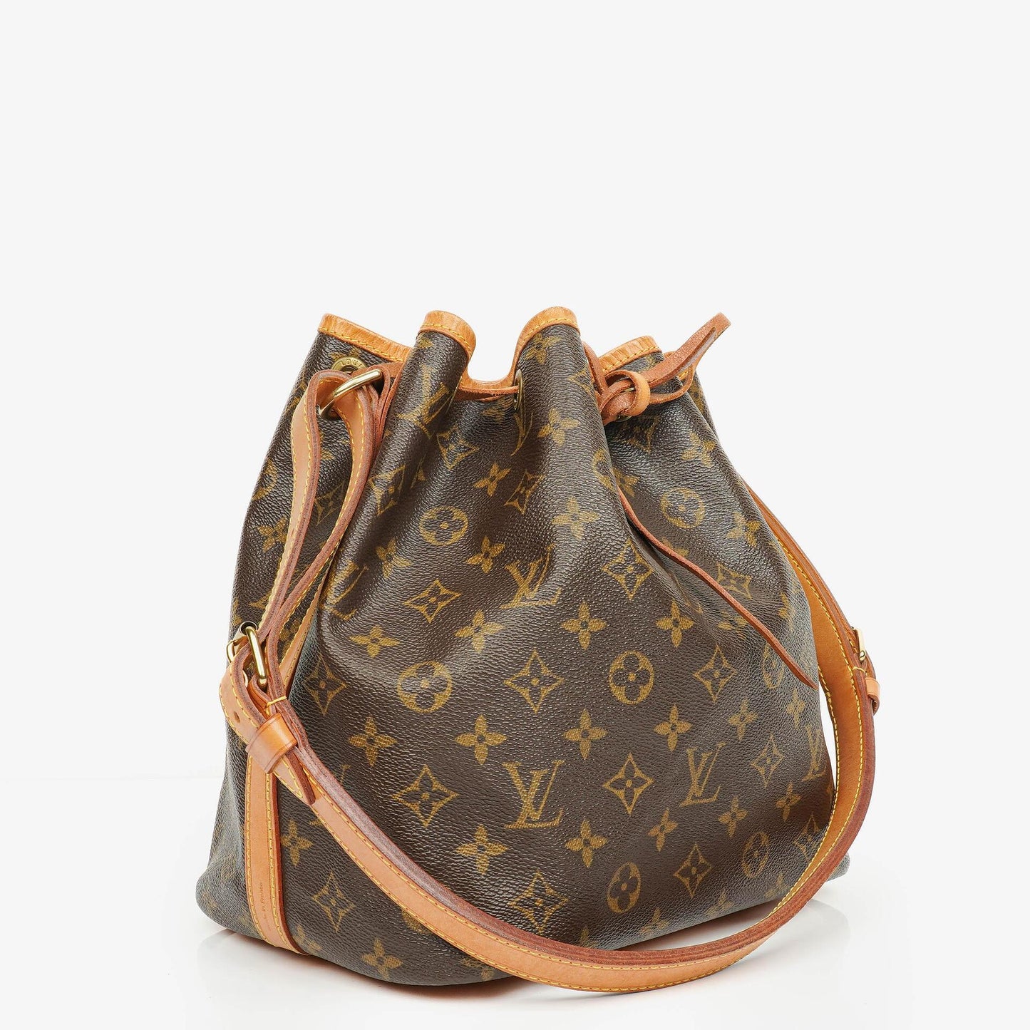Louis Vuitton Petit Noe Monogram Canvas Shoulder Bag