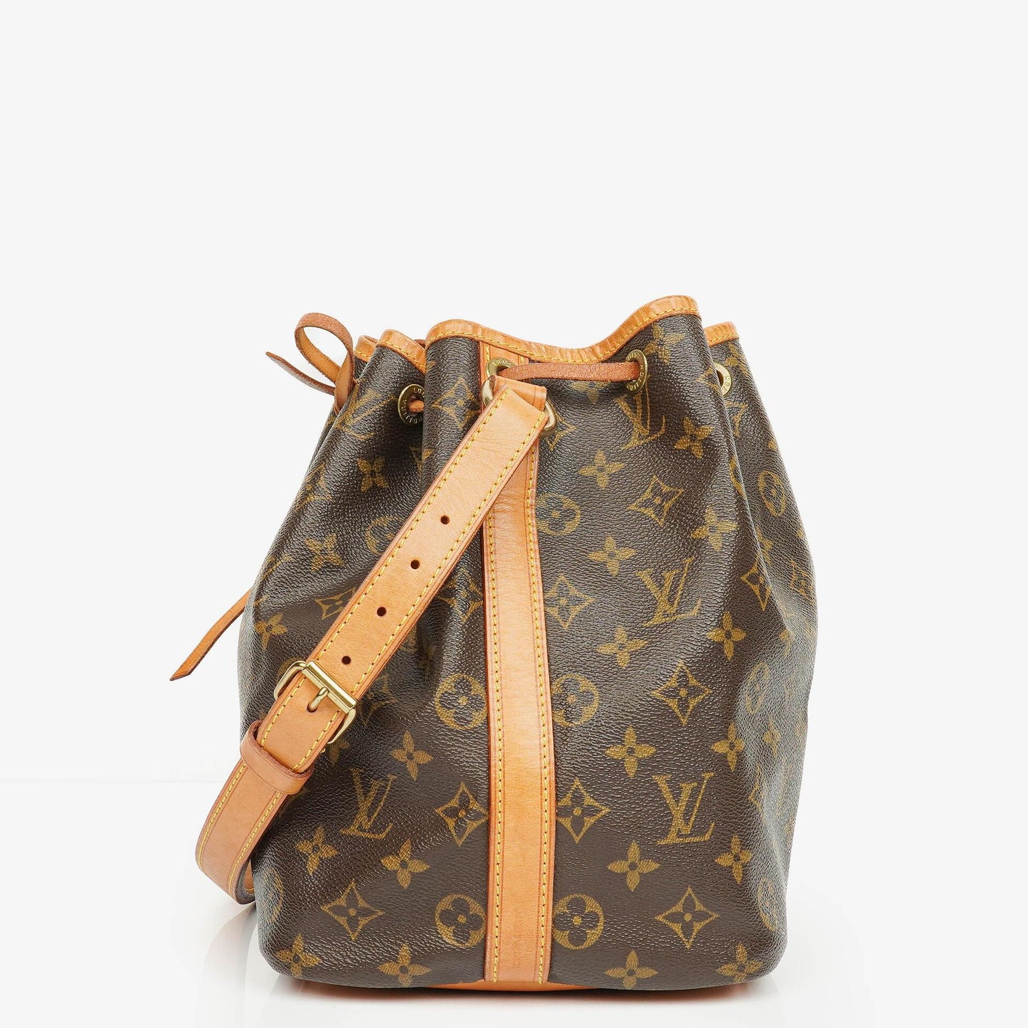 Louis Vuitton Petit Noe Monogram Canvas Shoulder Bag