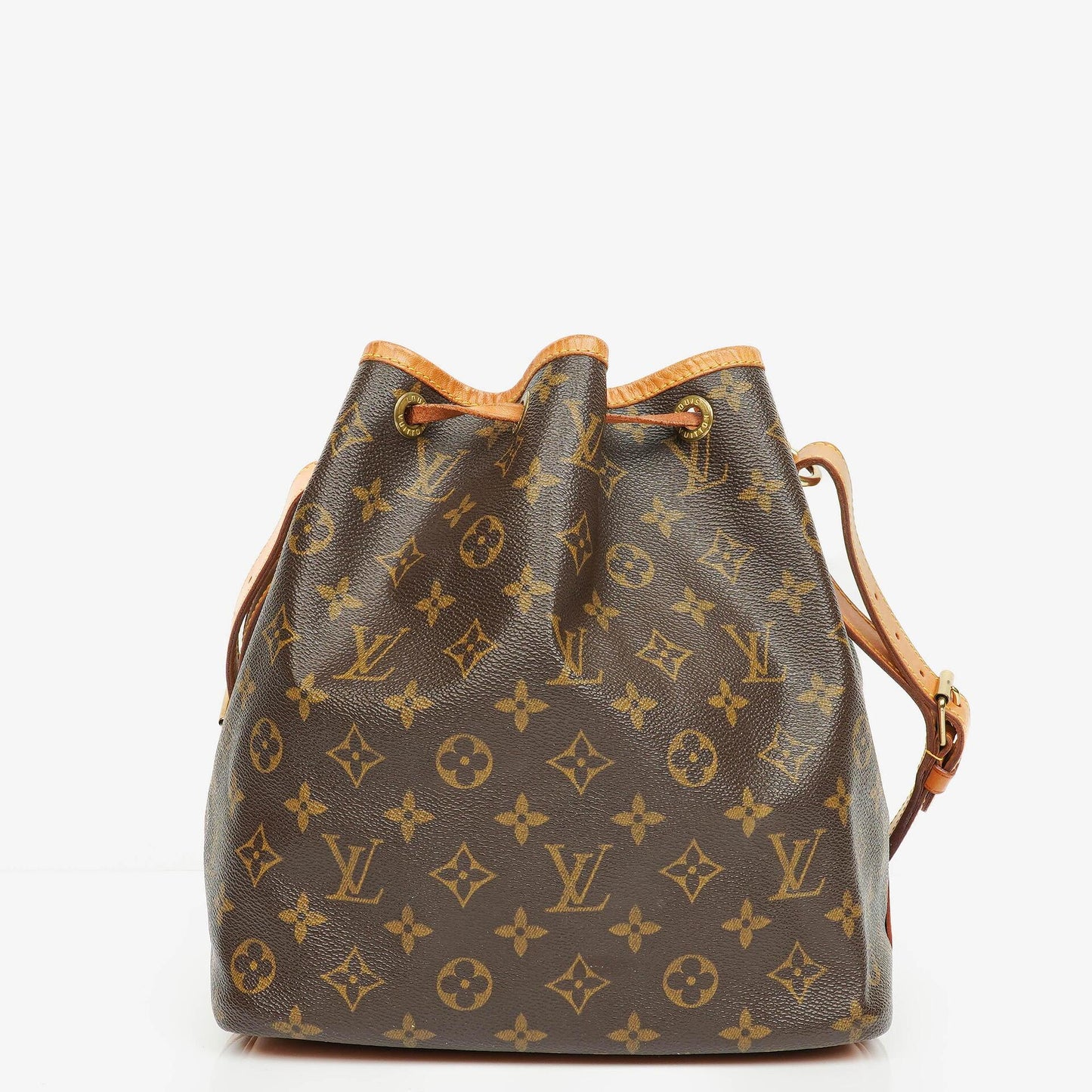 Louis Vuitton Petit Noe Monogram Canvas Shoulder Bag