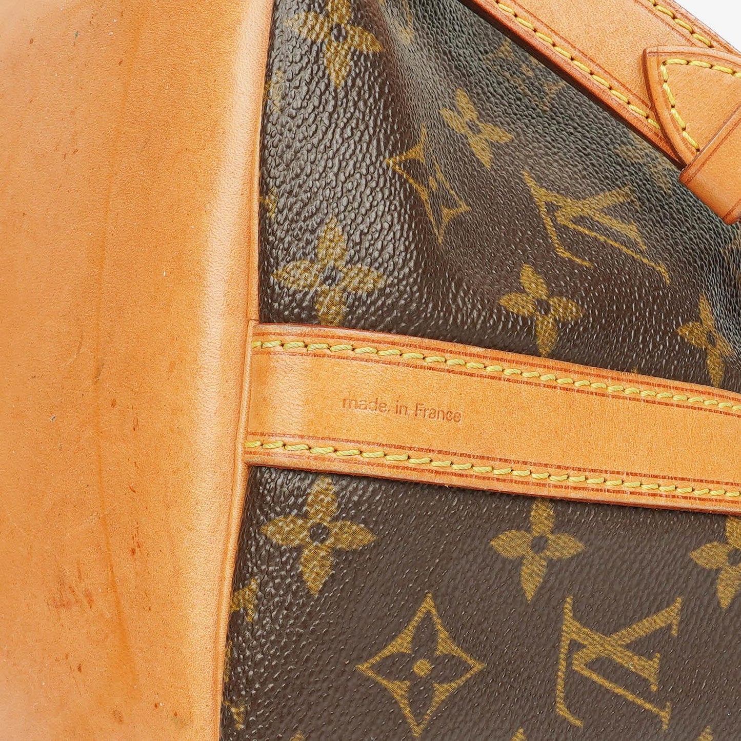 Louis Vuitton Petit Noe Monogram Canvas Shoulder Bag