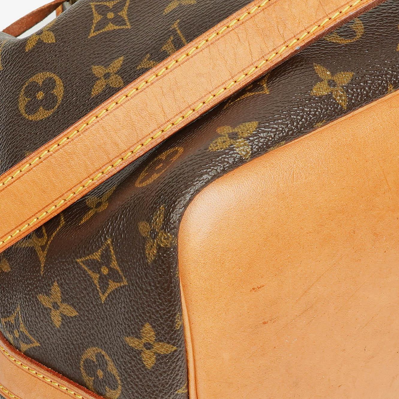 Louis Vuitton Petit Noe Monogram Canvas Shoulder Bag