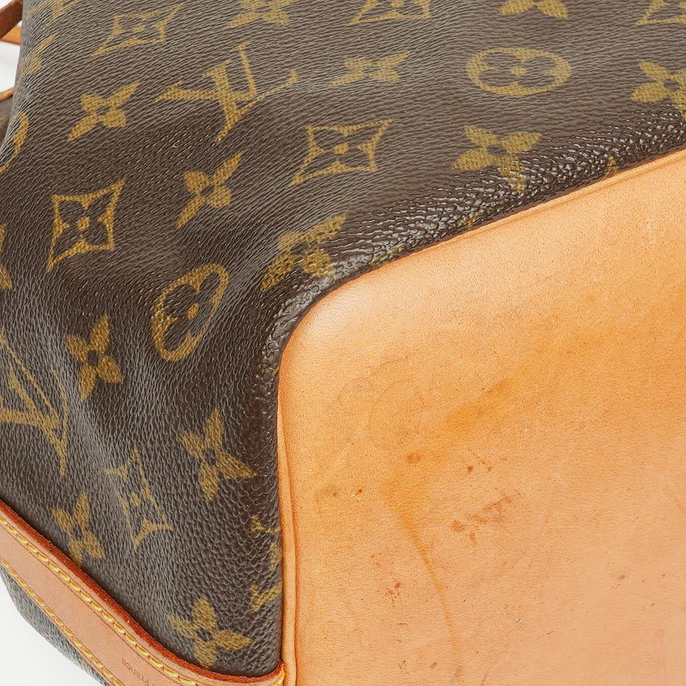 Louis Vuitton Petit Noe Monogram Canvas Shoulder Bag