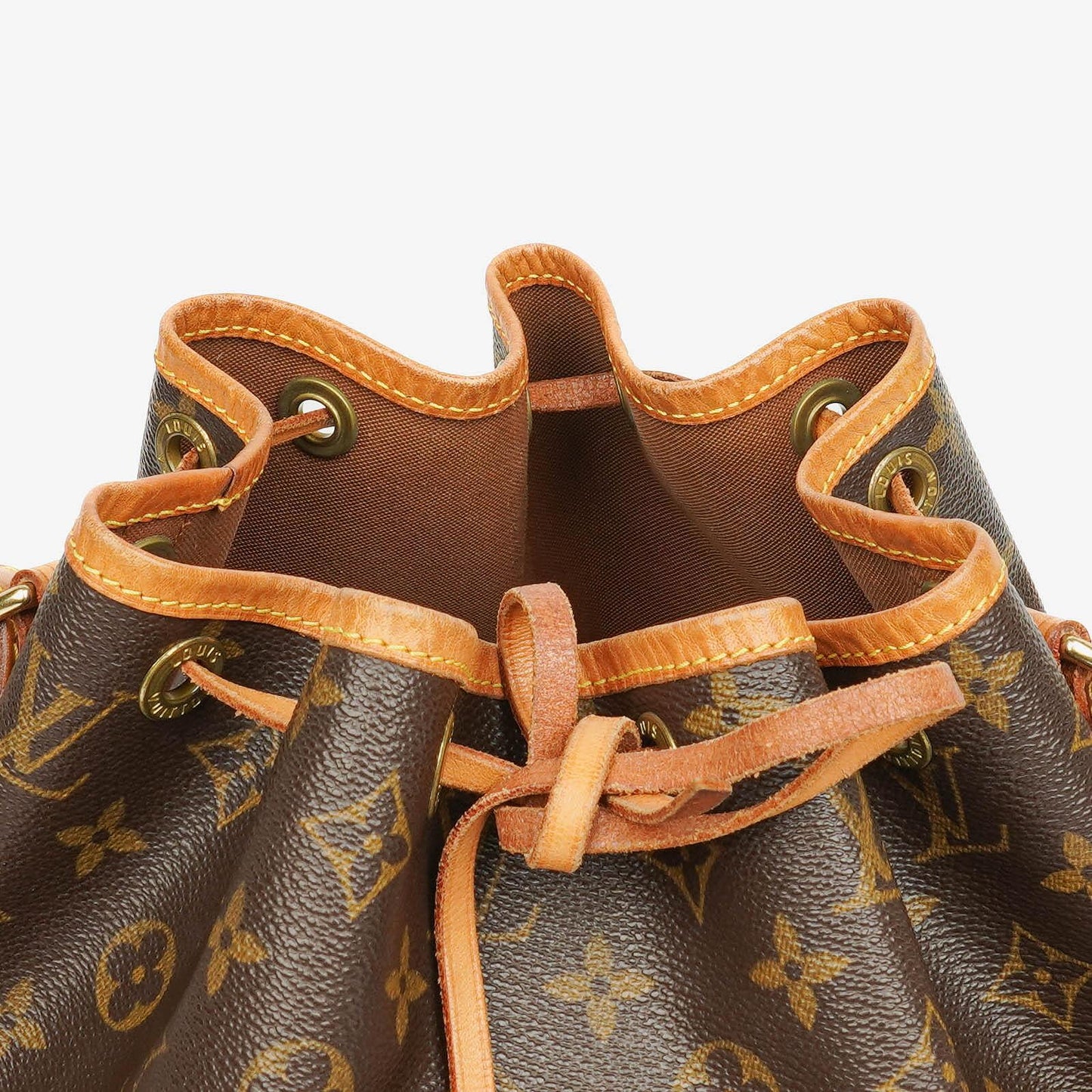 Louis Vuitton Petit Noe Monogram Canvas Shoulder Bag
