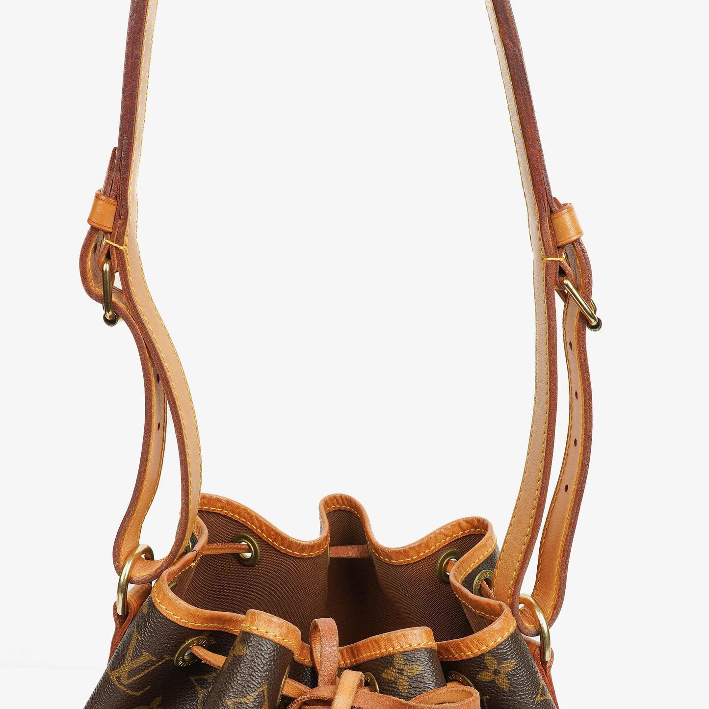 Louis Vuitton Petit Noe Monogram Canvas Shoulder Bag