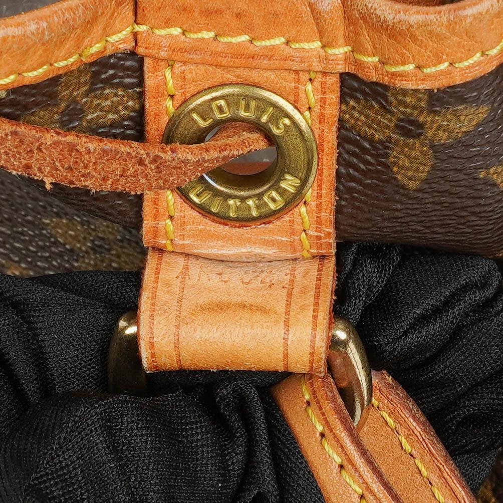 Louis Vuitton Petit Noe Monogram Canvas Shoulder Bag