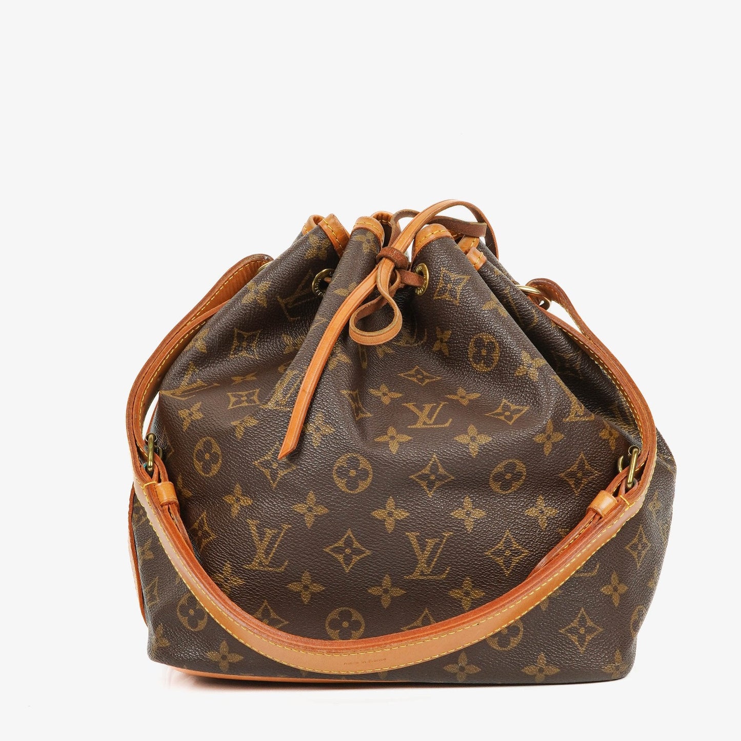 Louis Vuitton Petit Noe Monogram Canvas Shoulder Bag