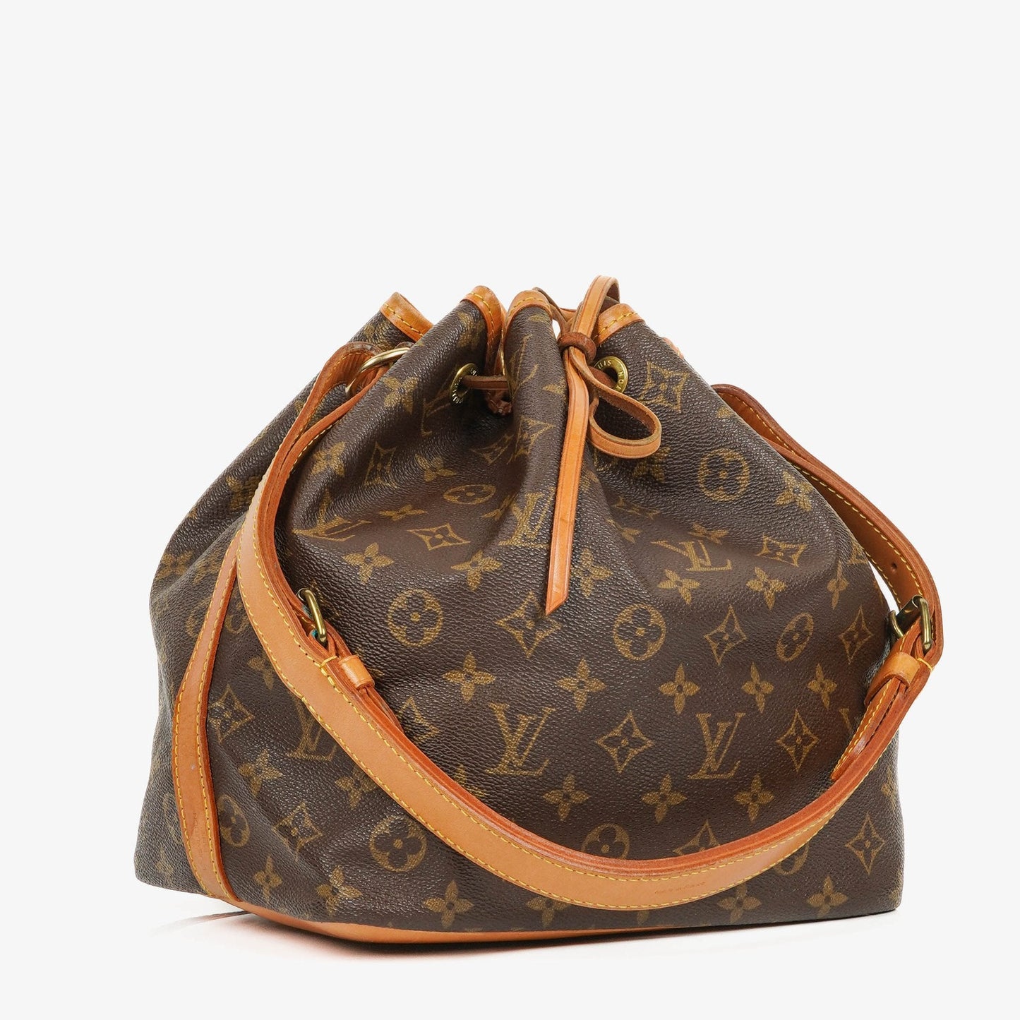 Louis Vuitton Petit Noe Monogram Canvas Shoulder Bag