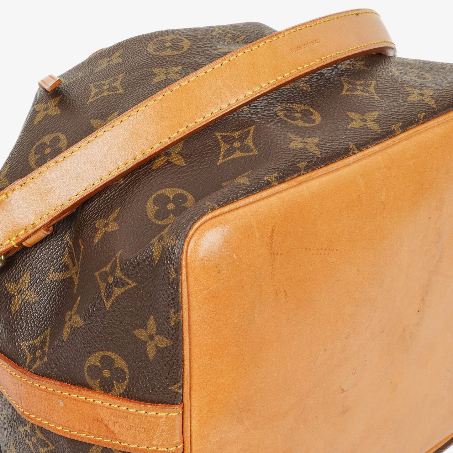 Louis Vuitton Petit Noe Monogram Canvas Shoulder Bag