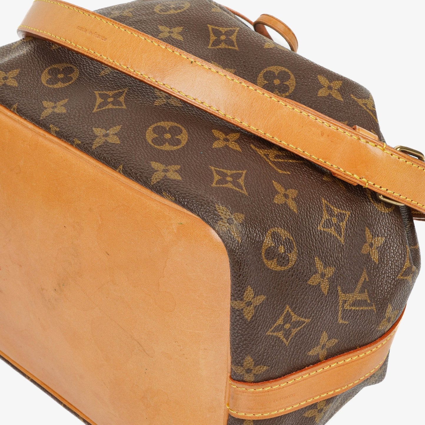 Louis Vuitton Petit Noe Monogram Canvas Shoulder Bag