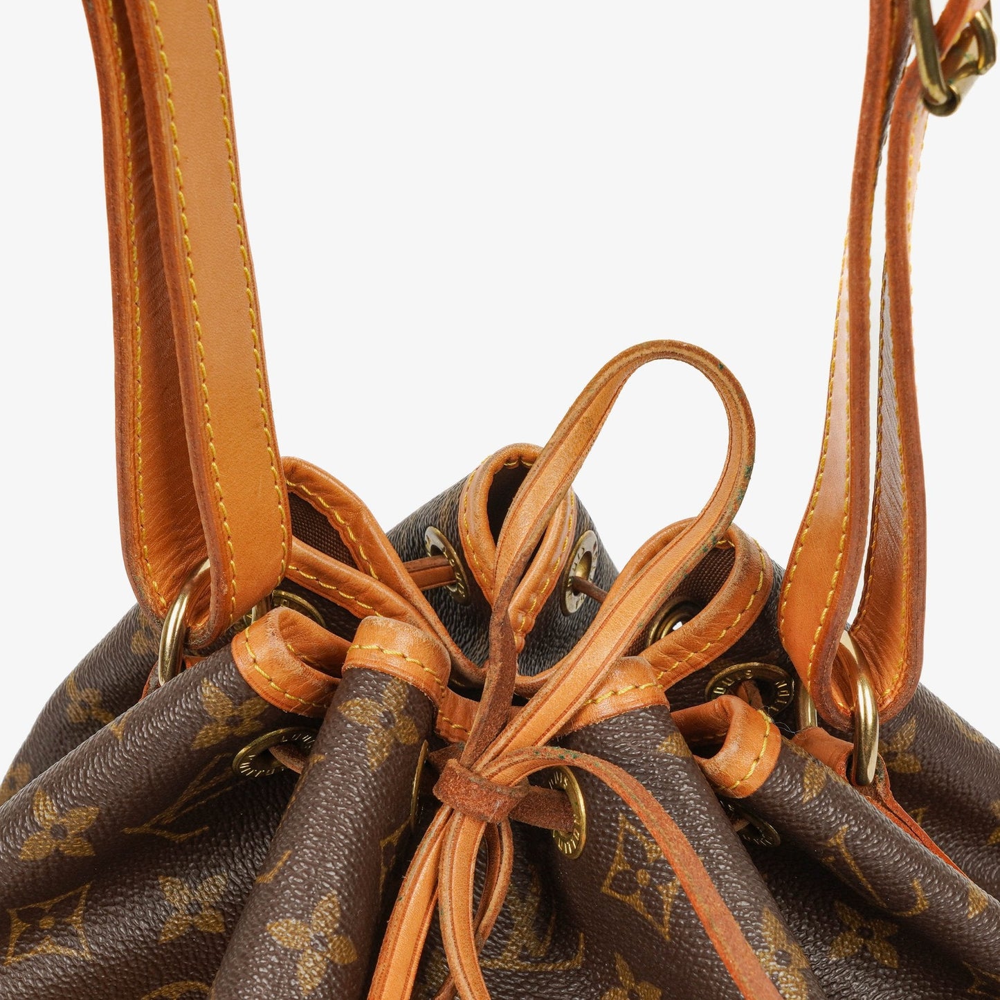 Louis Vuitton Petit Noe Monogram Canvas Shoulder Bag