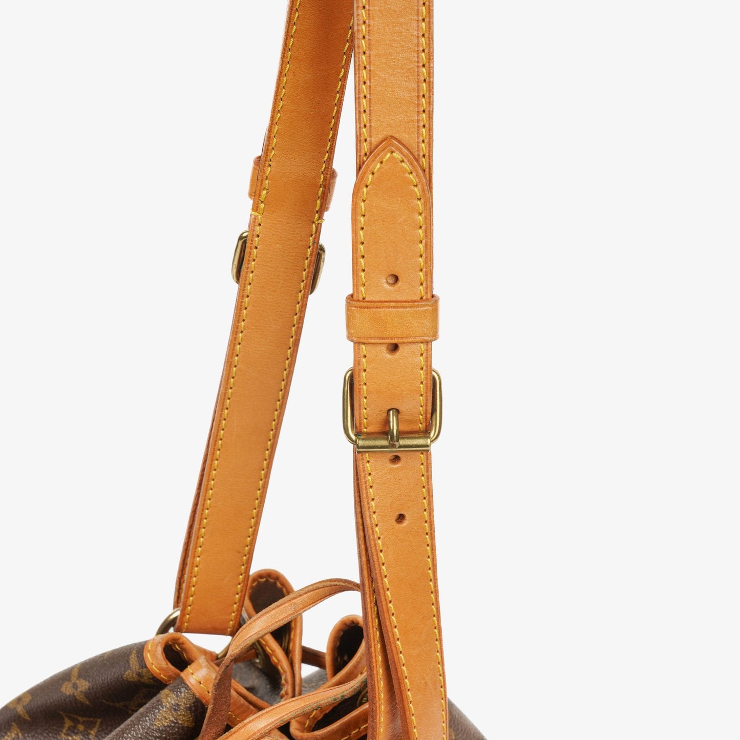Louis Vuitton Petit Noe Monogram Canvas Shoulder Bag