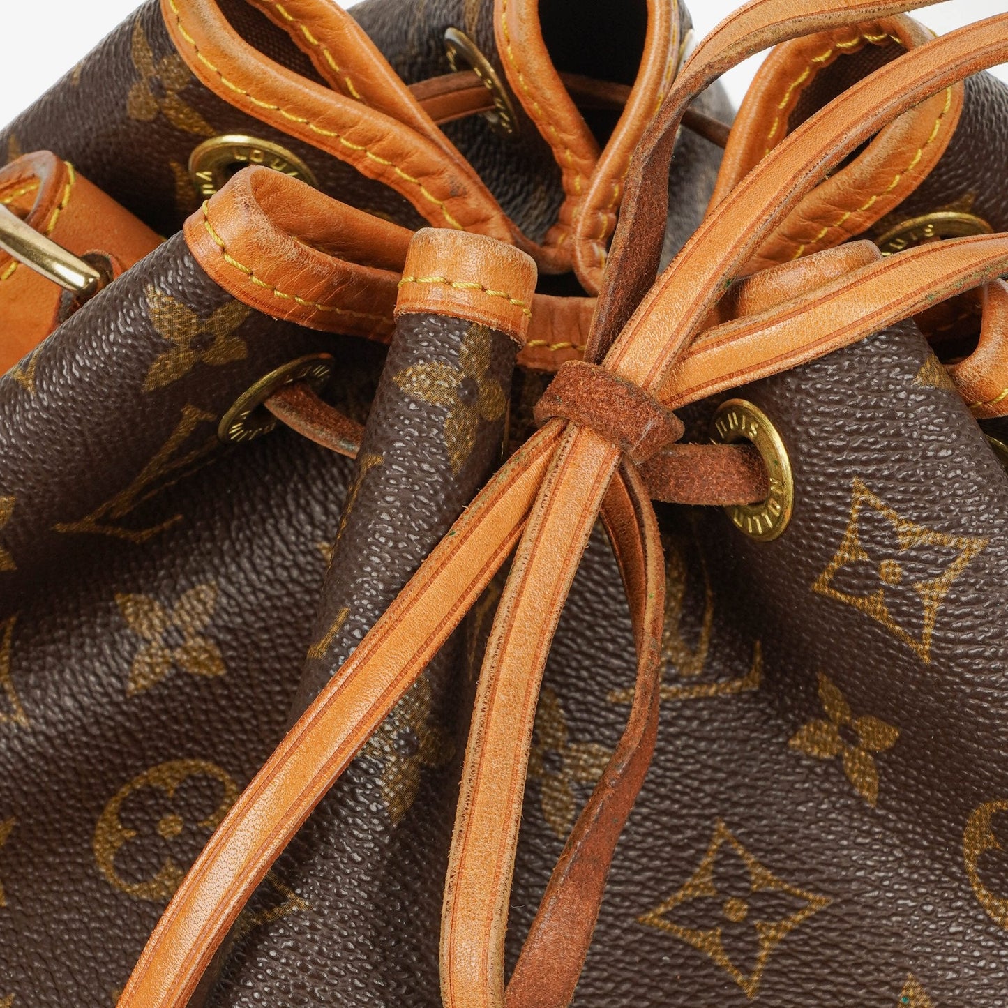 Louis Vuitton Petit Noe Monogram Canvas Shoulder Bag