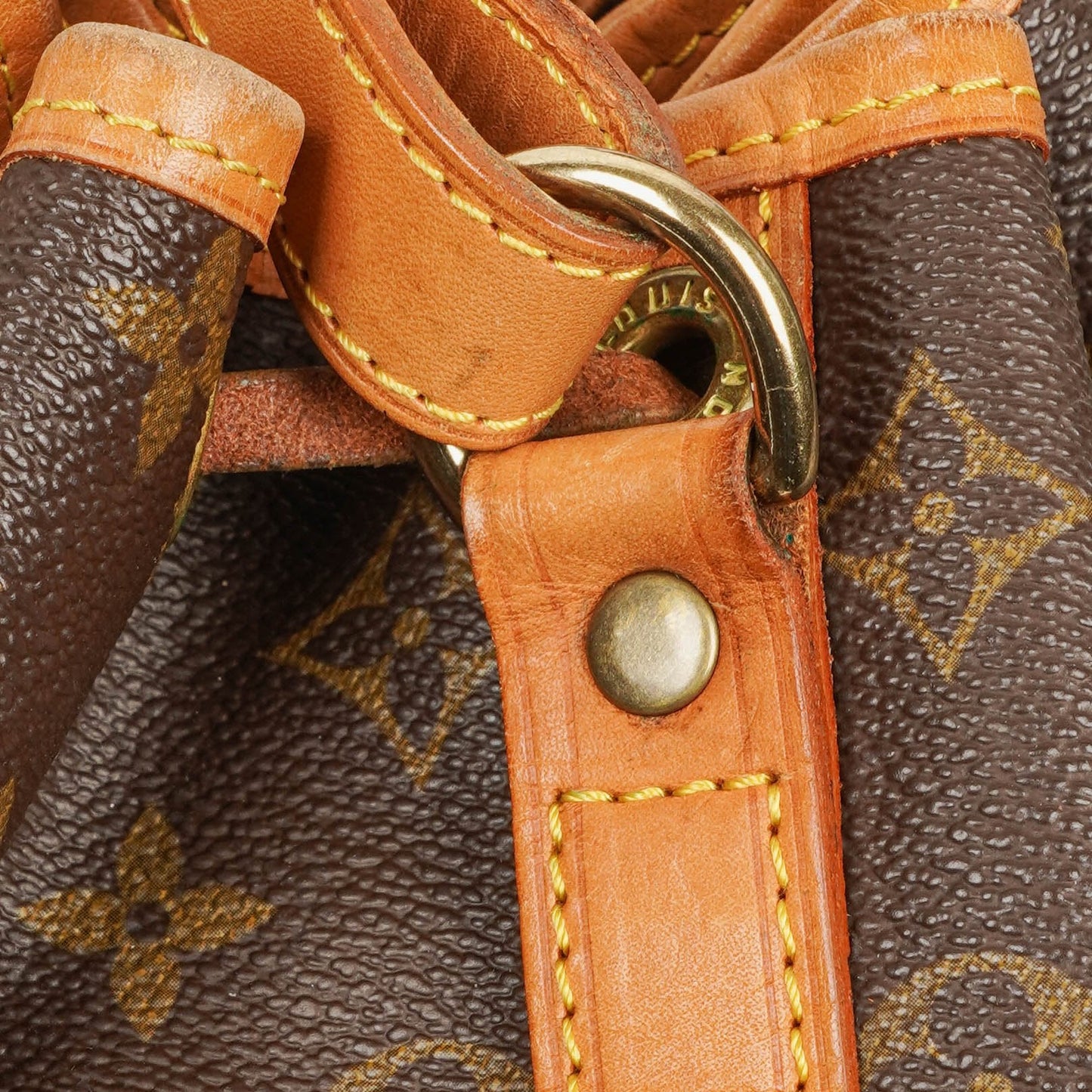 Louis Vuitton Petit Noe Monogram Canvas Shoulder Bag