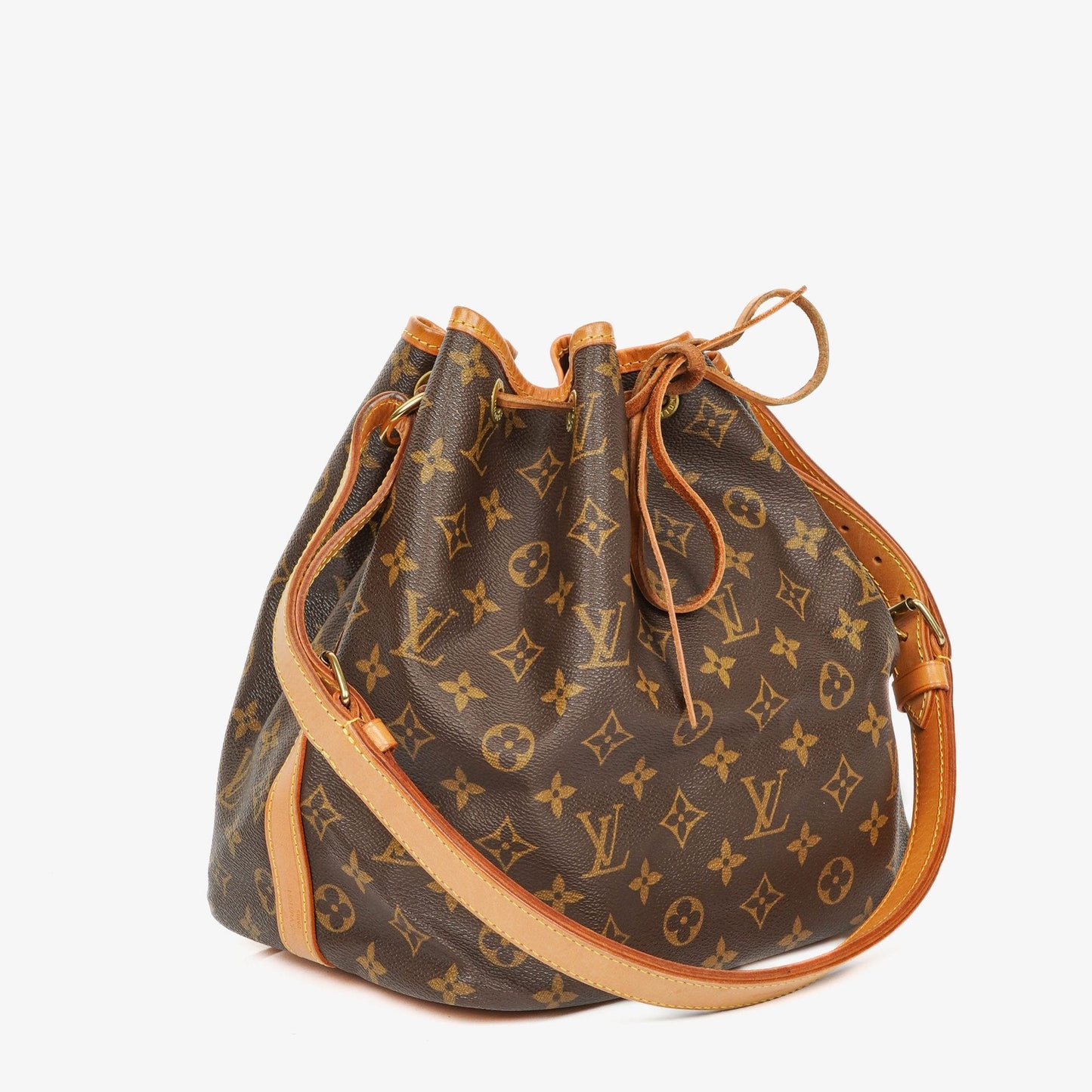 Louis Vuitton Petit Noe Monogram Canvas Shoulder Bag