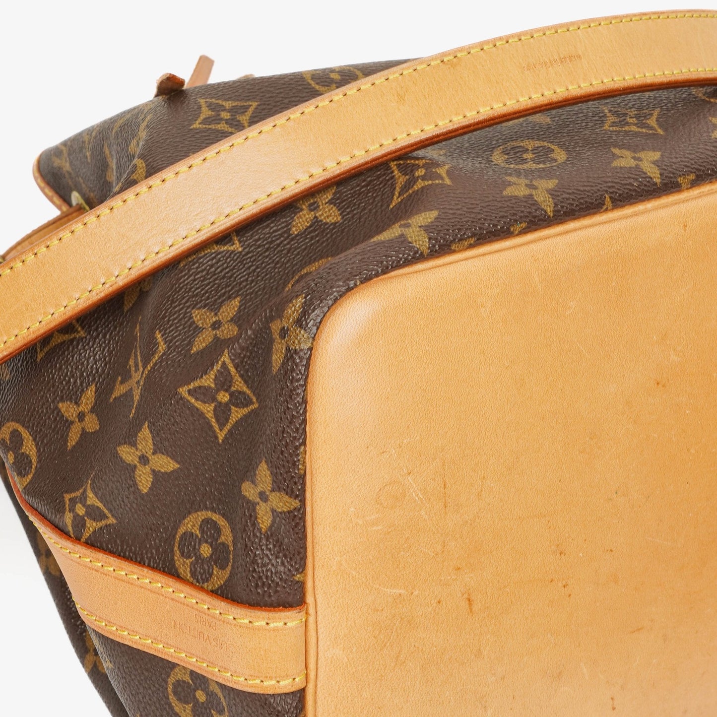 Louis Vuitton Petit Noe Monogram Canvas Shoulder Bag