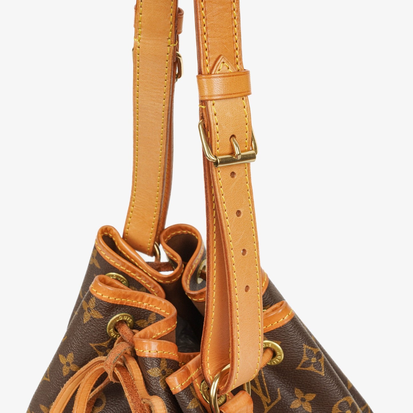 Louis Vuitton Petit Noe Monogram Canvas Shoulder Bag