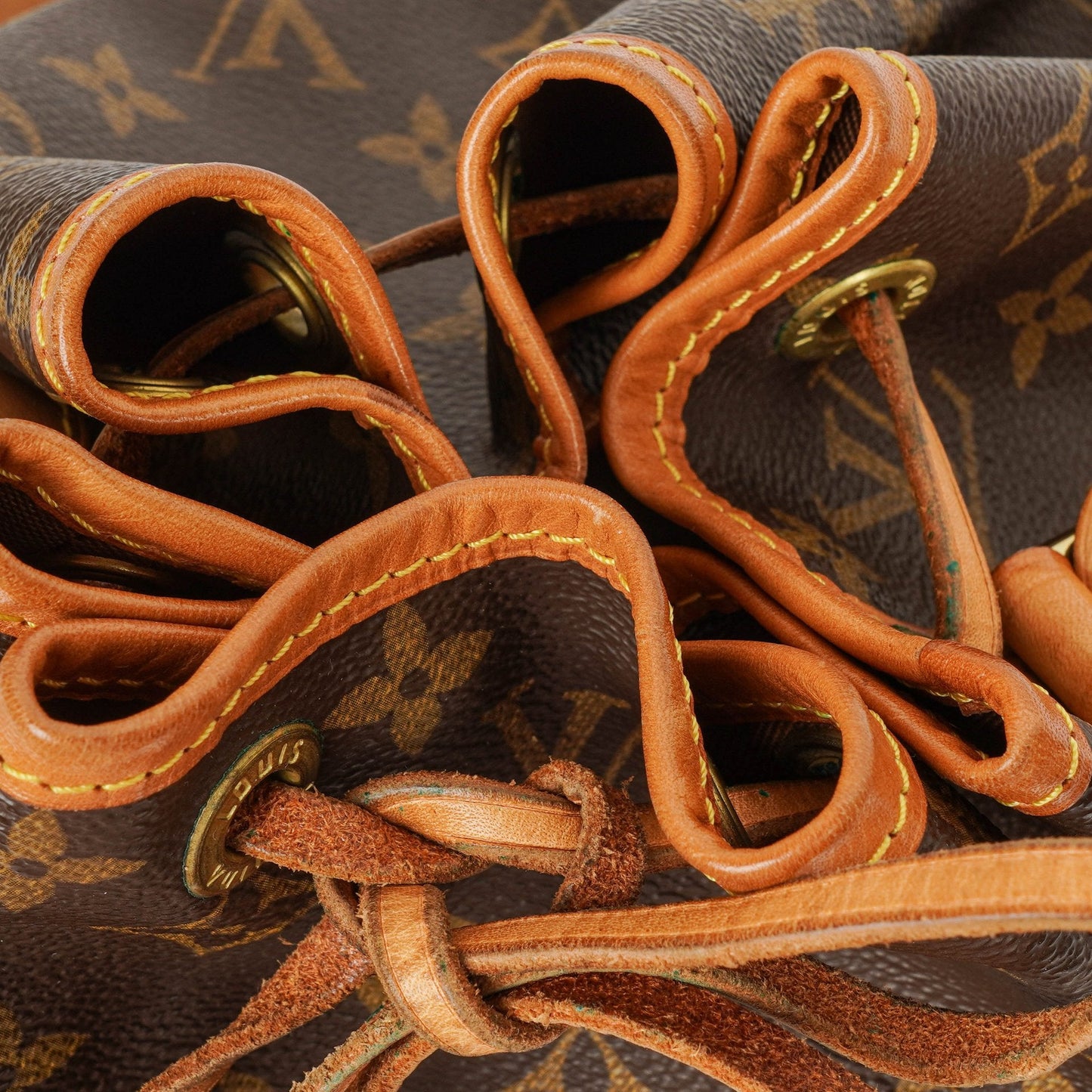 Louis Vuitton Petit Noe Monogram Canvas Shoulder Bag