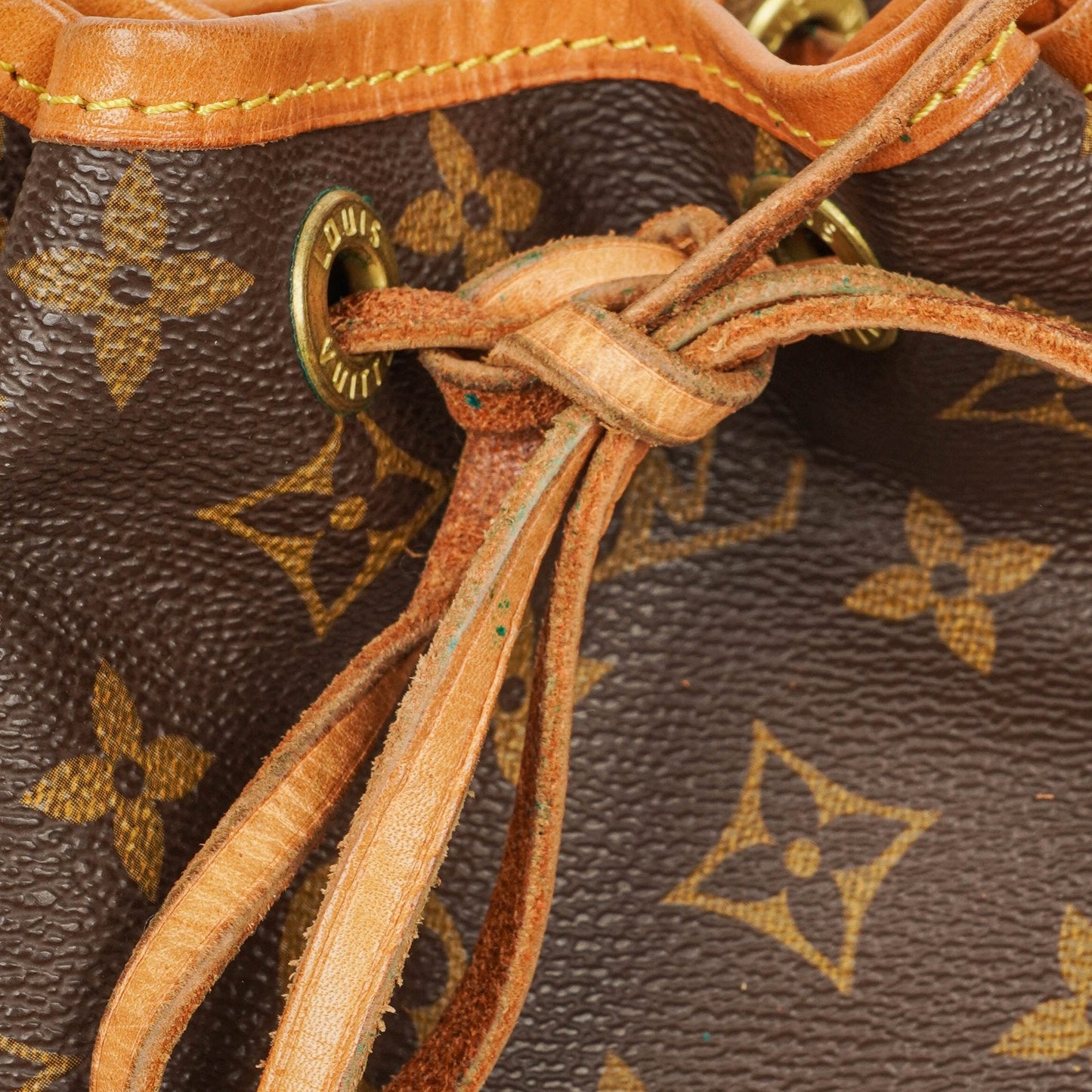Louis Vuitton Petit Noe Monogram Canvas Shoulder Bag