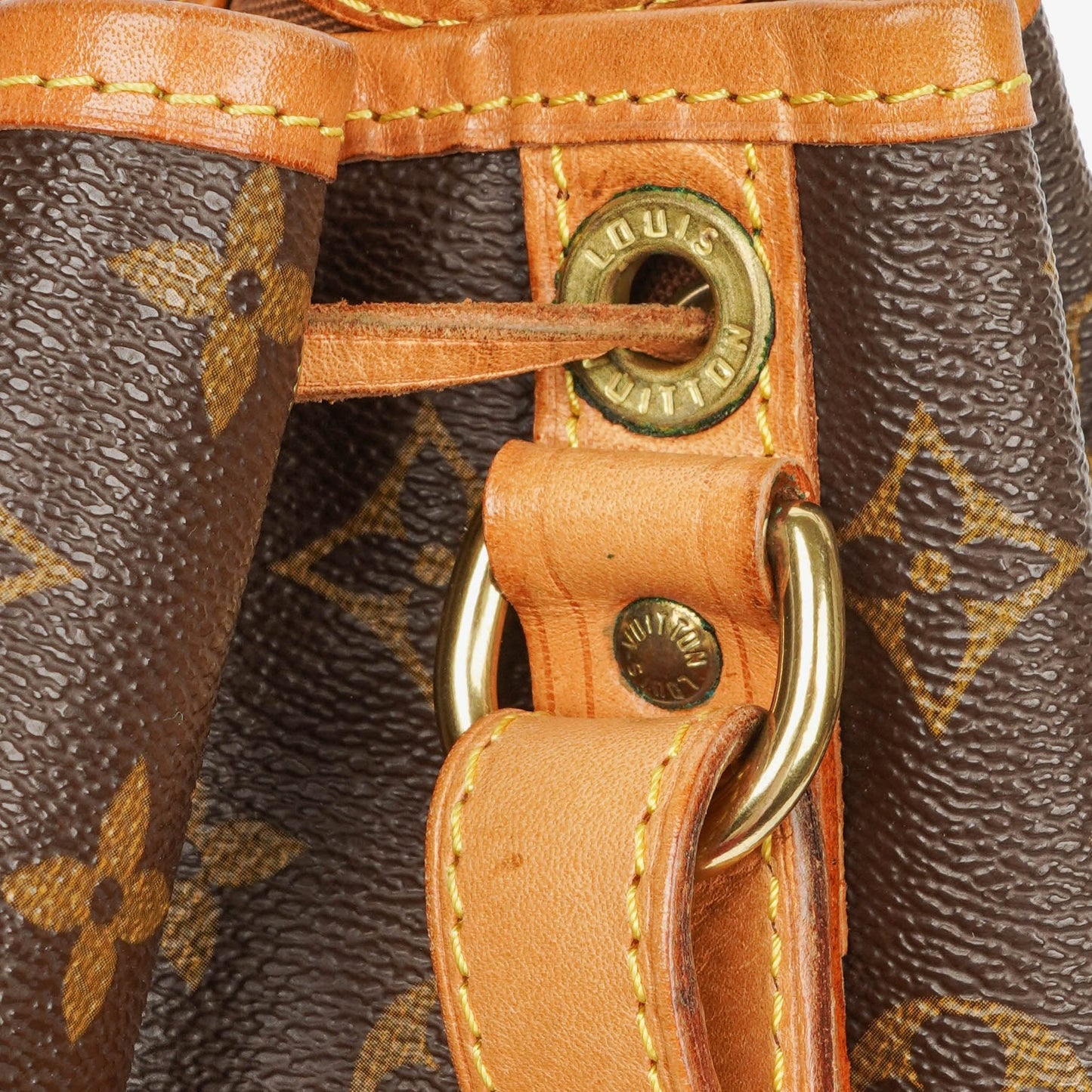 Louis Vuitton Petit Noe Monogram Canvas Shoulder Bag