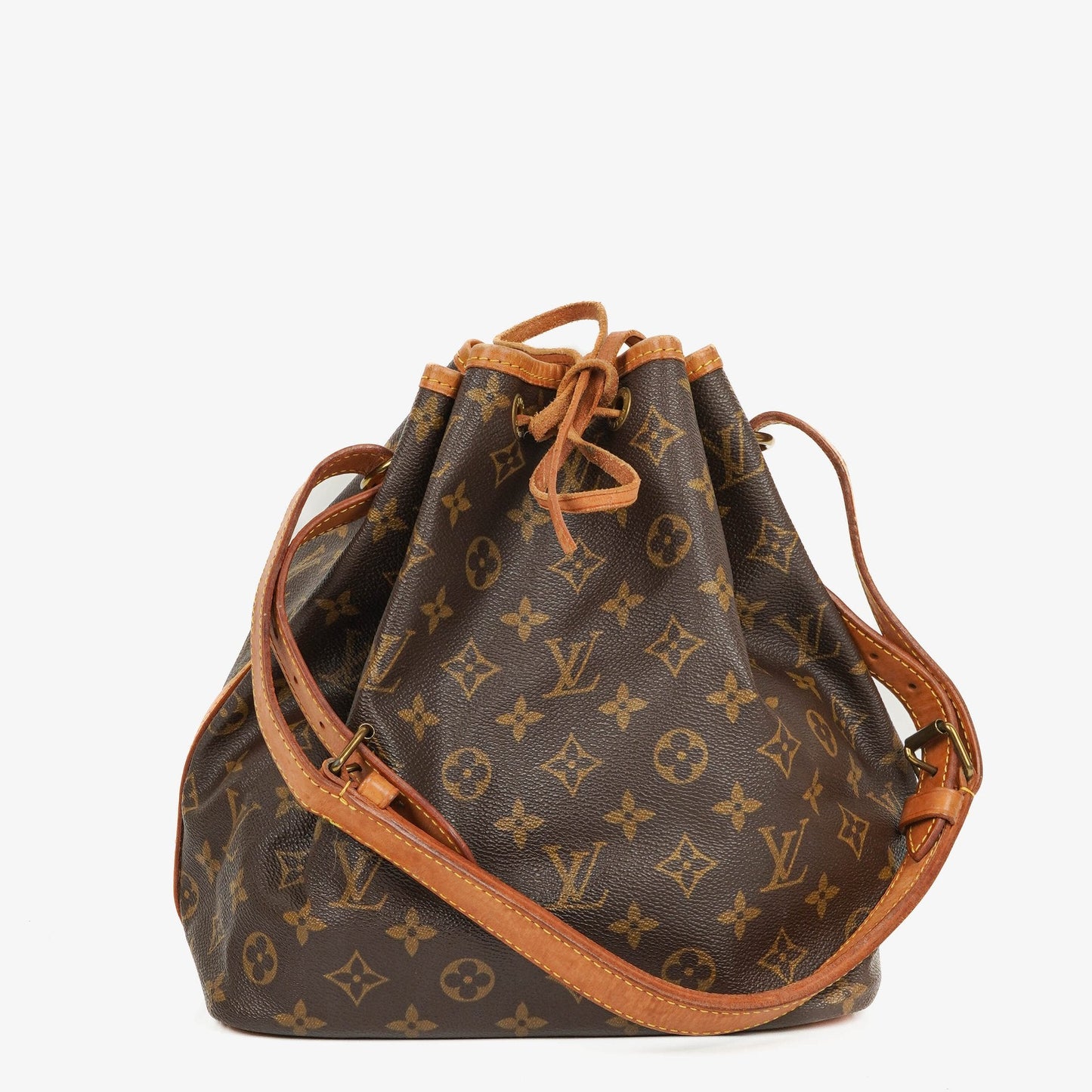 Louis Vuitton Petit Noe Monogram Canvas Shoulder Bag