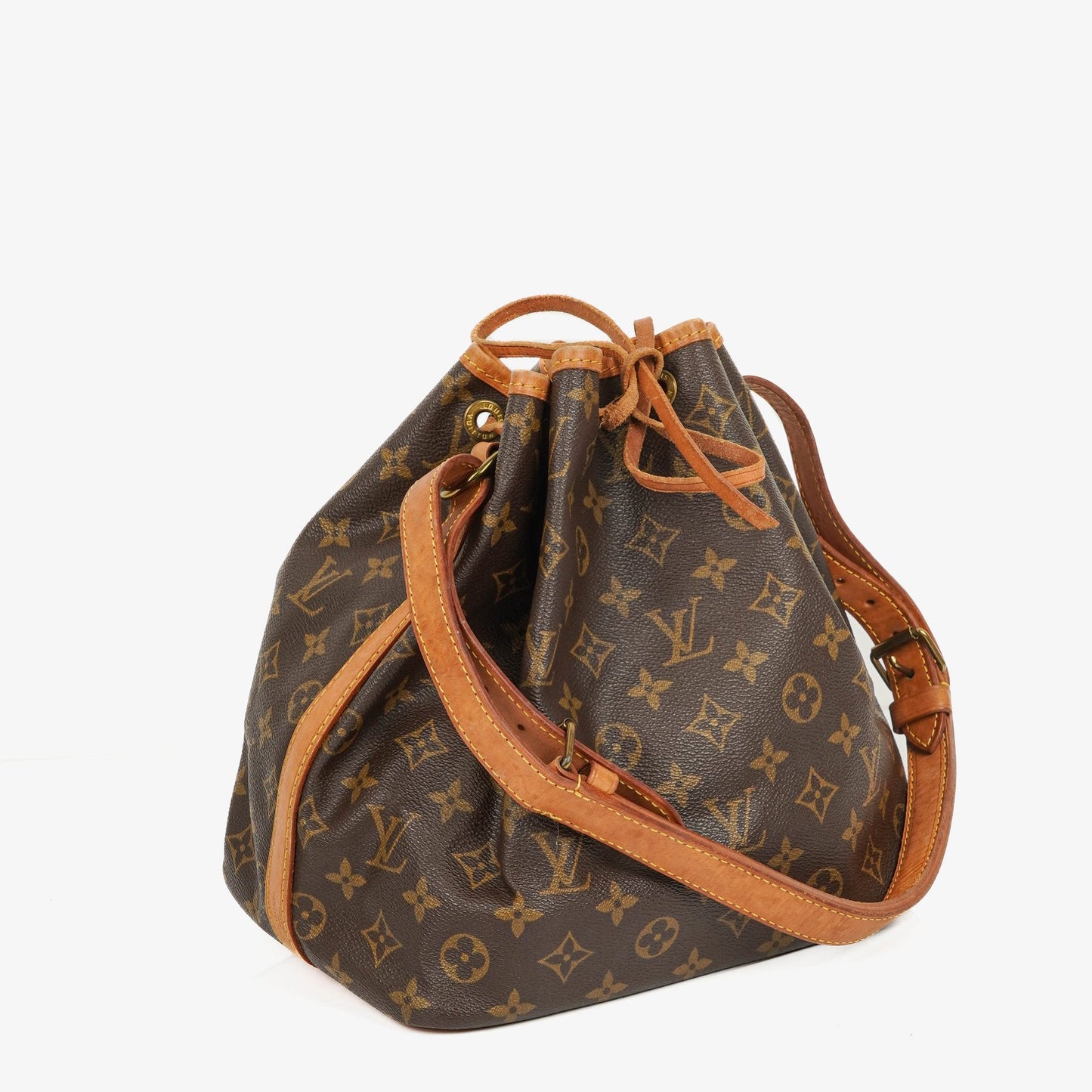 Louis Vuitton Petit Noe Monogram Canvas Shoulder Bag