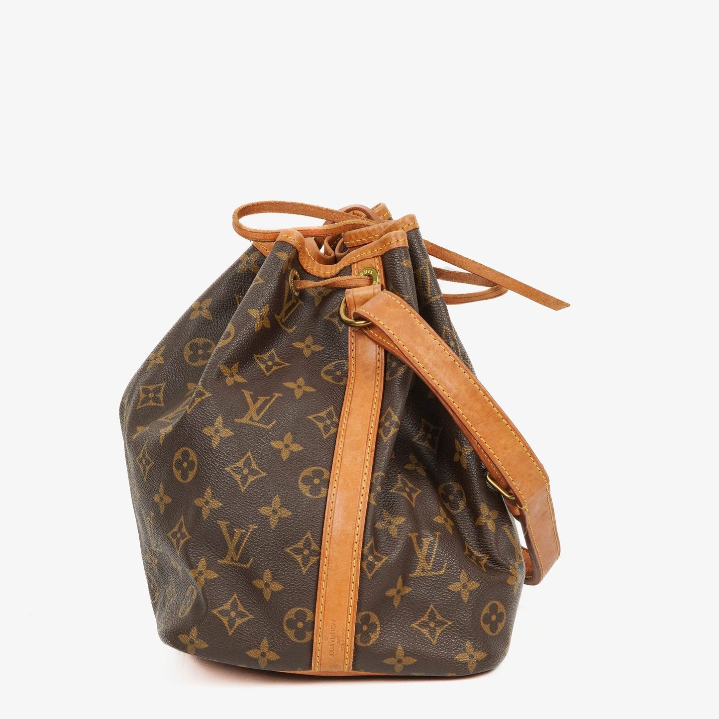 Louis Vuitton Petit Noe Monogram Canvas Shoulder Bag