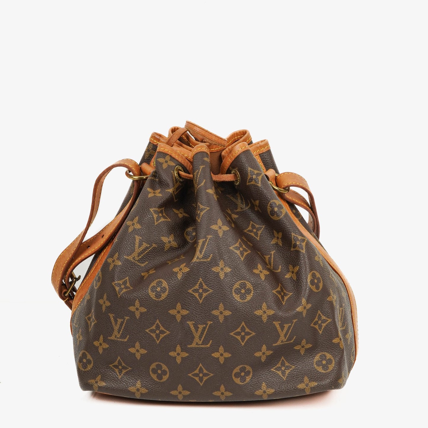 Louis Vuitton Petit Noe Monogram Canvas Shoulder Bag