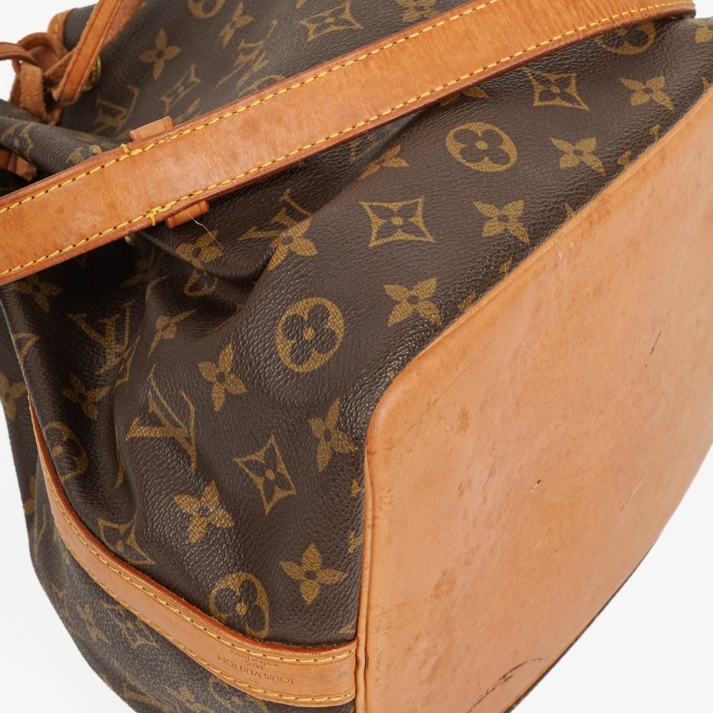 Louis Vuitton Petit Noe Monogram Canvas Shoulder Bag