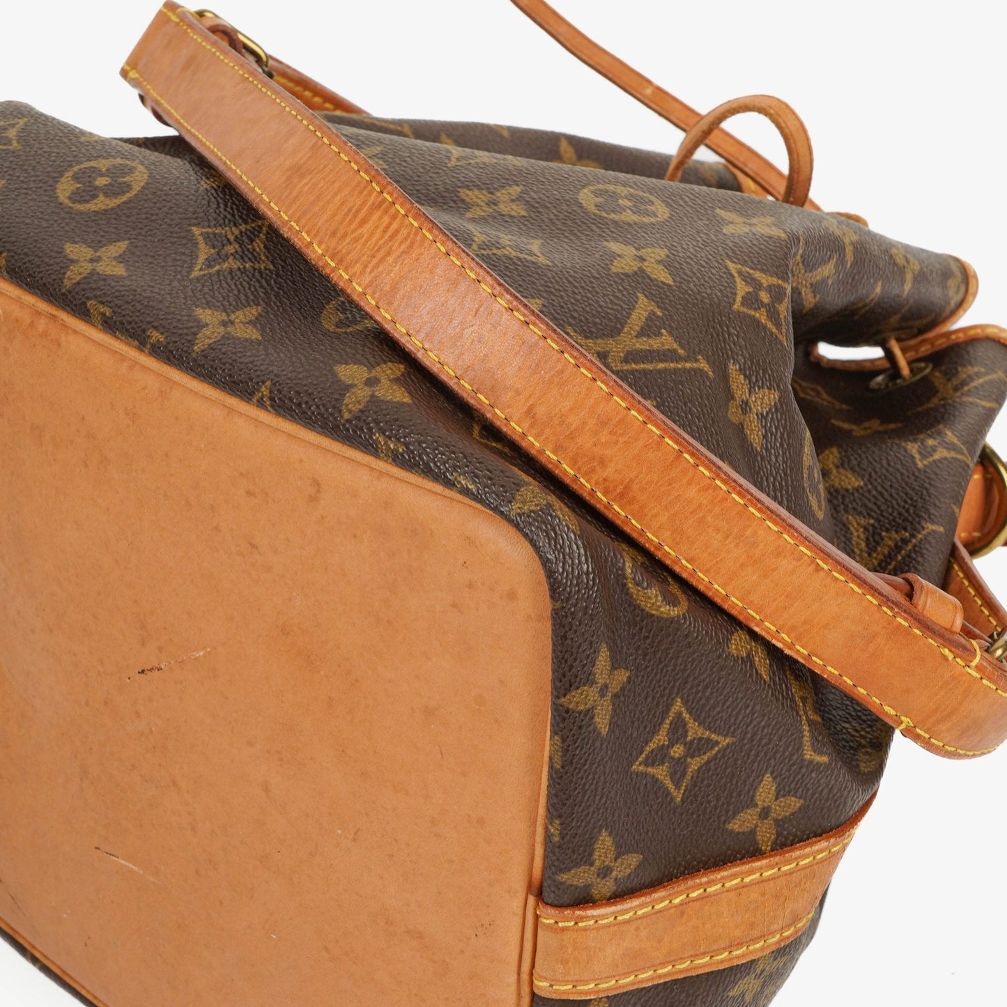 Louis Vuitton Petit Noe Monogram Canvas Shoulder Bag