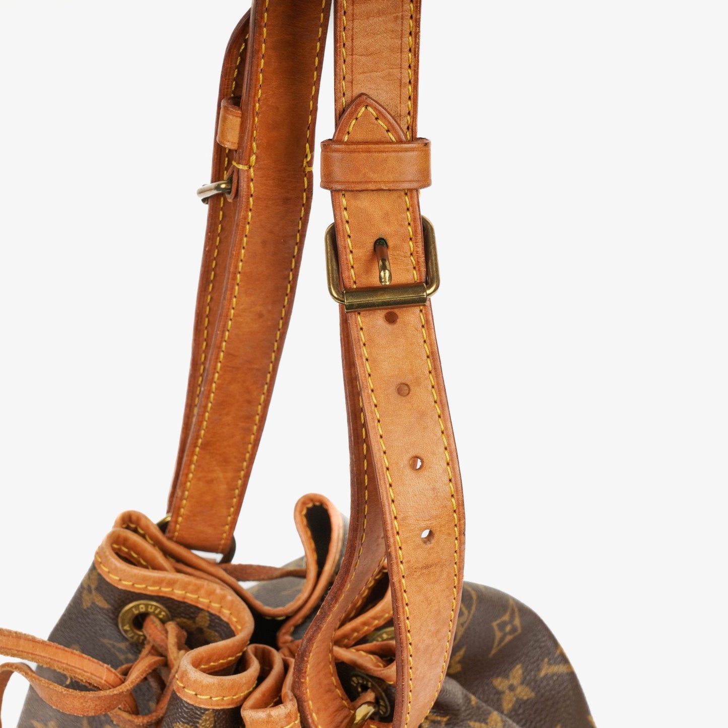 Louis Vuitton Petit Noe Monogram Canvas Shoulder Bag