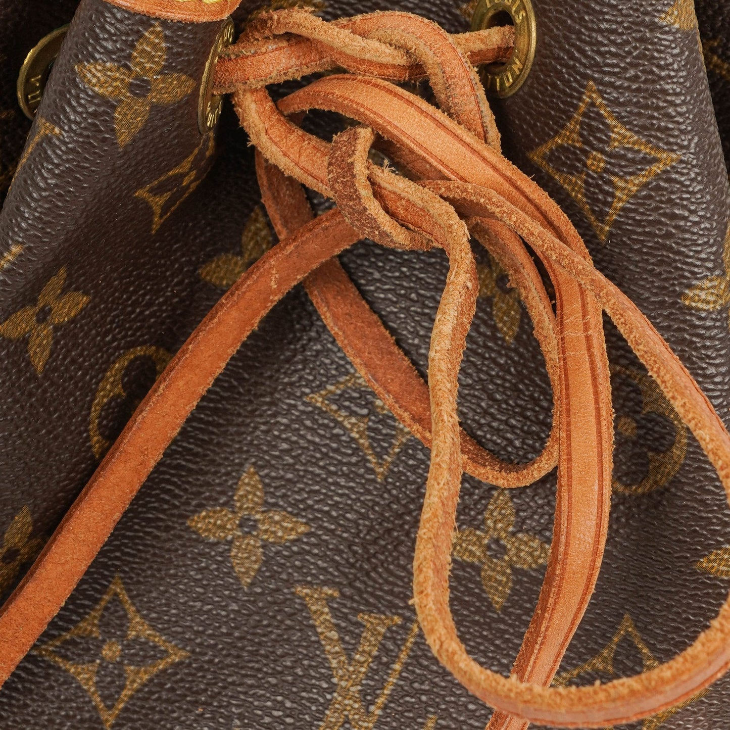 Louis Vuitton Petit Noe Monogram Canvas Shoulder Bag