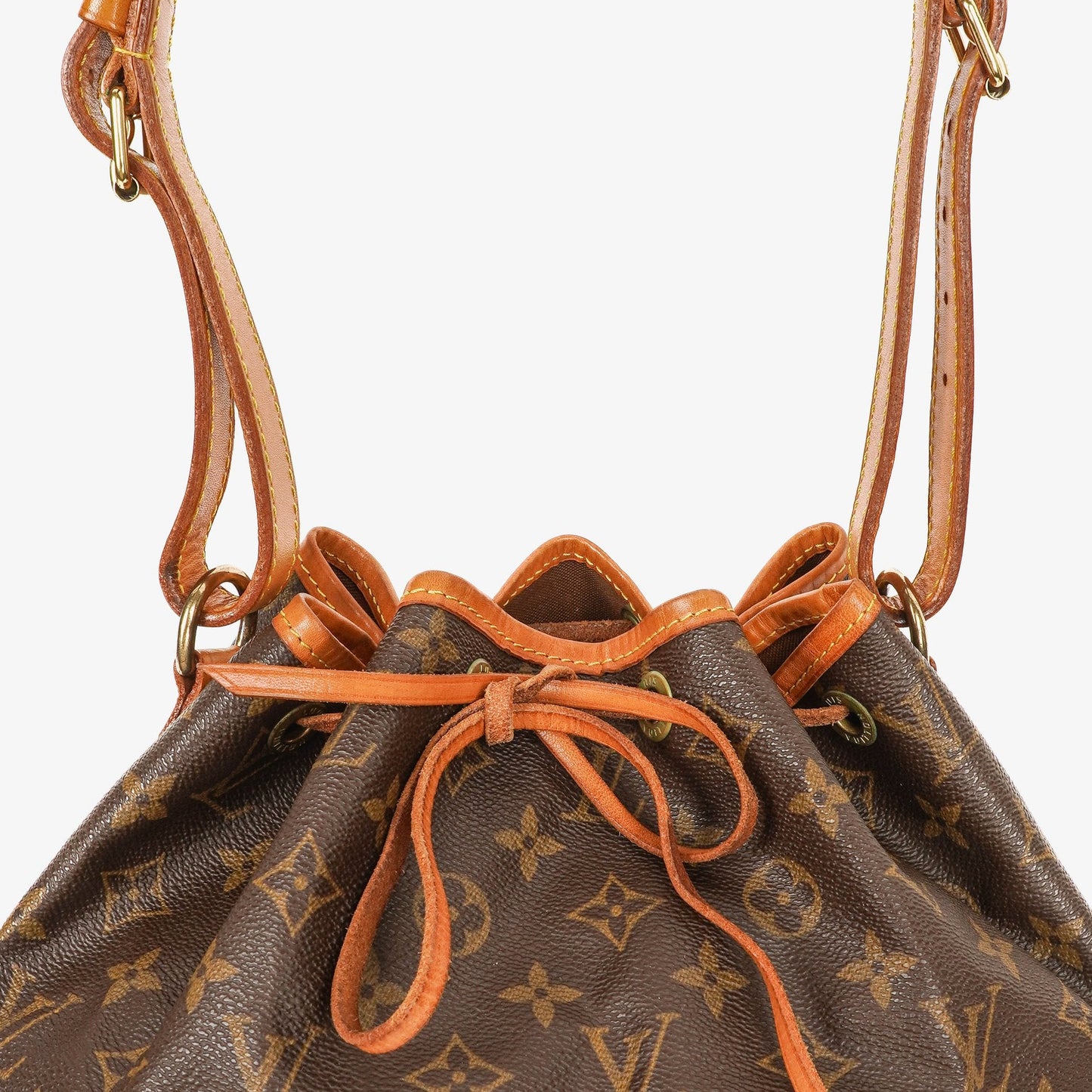 Louis Vuitton Petit Noe Monogram Canvas Shoulder Bag