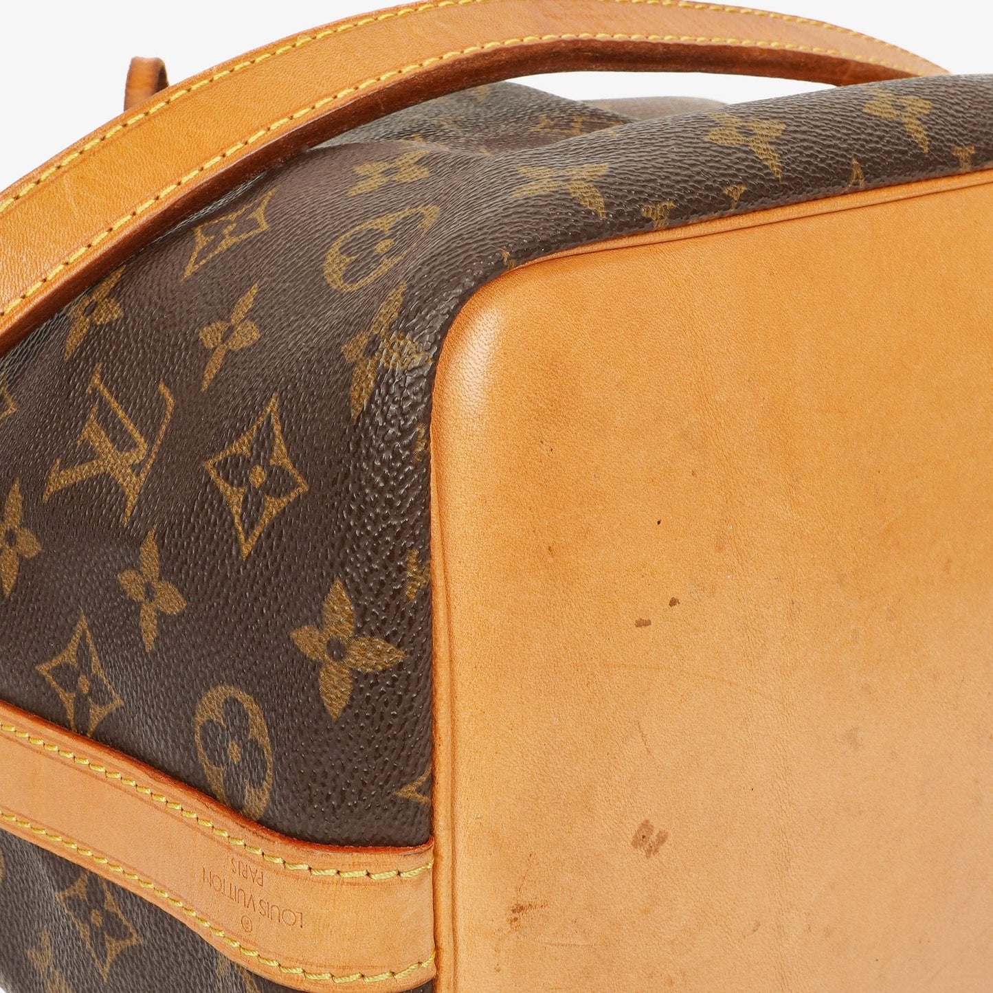Louis Vuitton Petit Noe Monogram Canvas Shoulder Bag