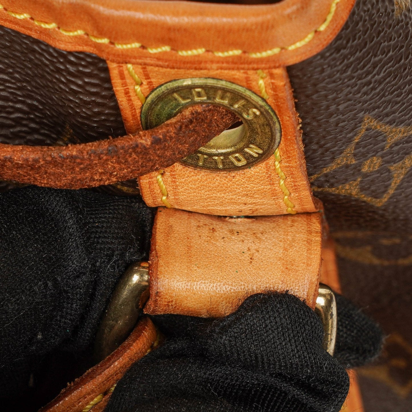 Louis Vuitton Petit Noe Monogram Canvas Shoulder Bag