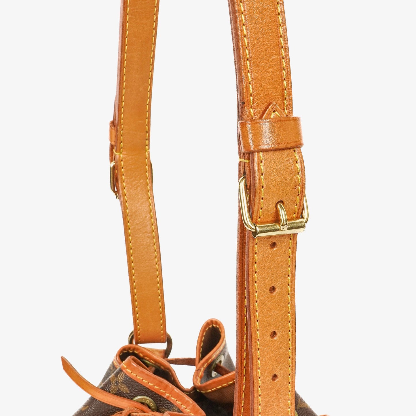 Louis Vuitton Petit Noe Monogram Canvas Shoulder Bag
