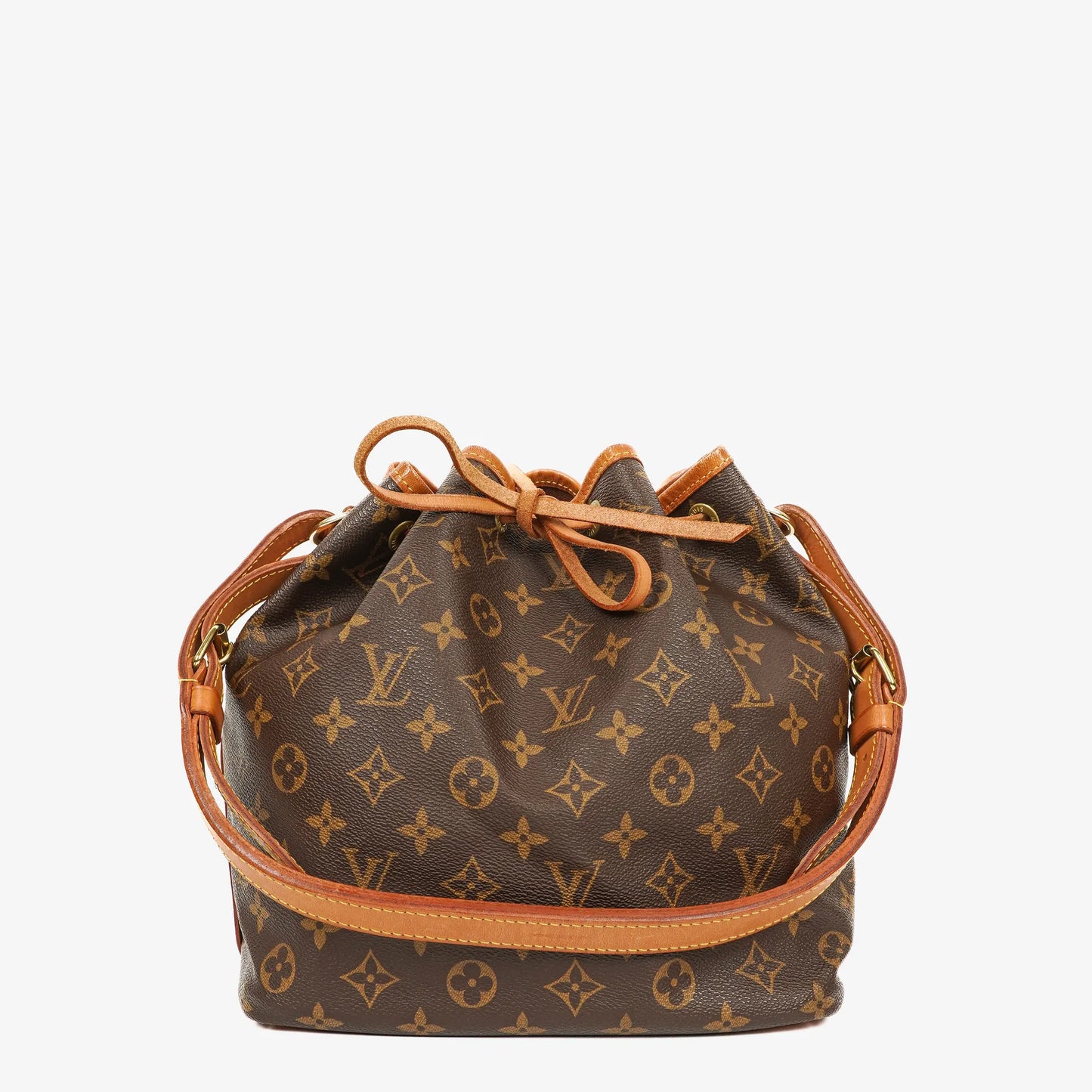Louis Vuitton Petit Noe Monogram Canvas Shoulder Bag