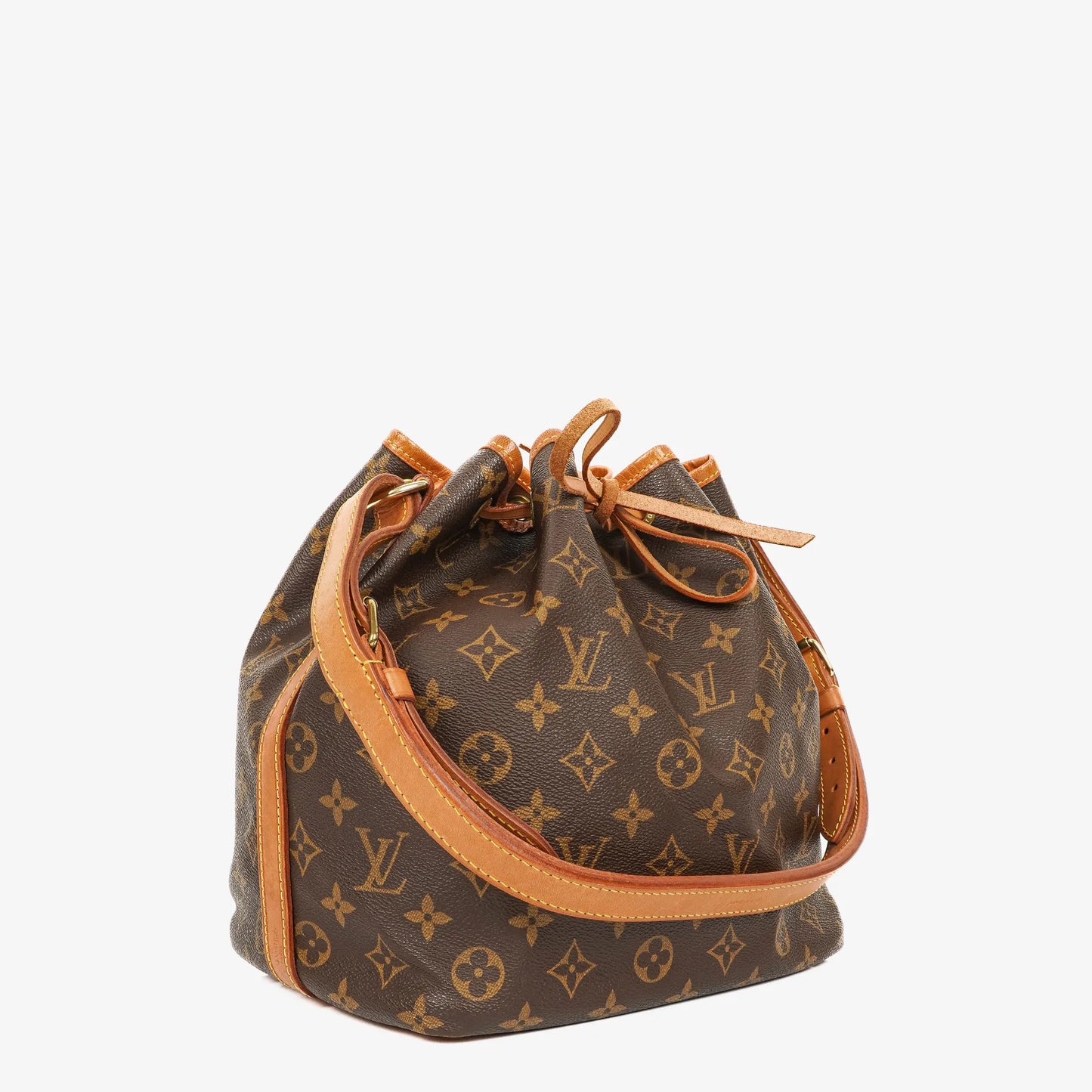 Louis Vuitton Petit Noe Monogram Canvas Shoulder Bag