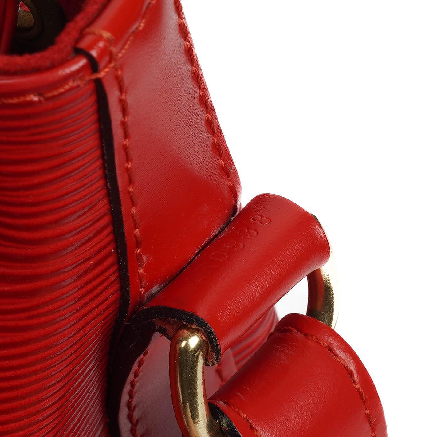 Louis Vuitton Petit Noe Red EPI Leather
