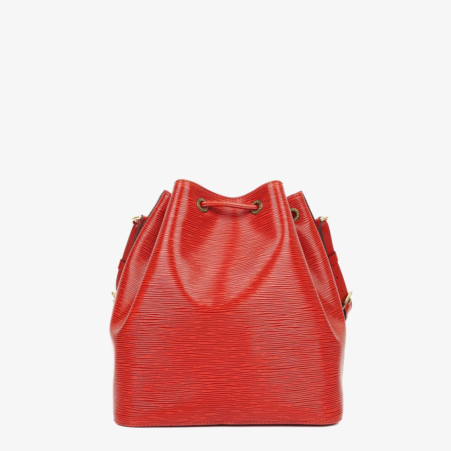 Louis Vuitton Petit Noe Red EPI Leather Shoulder Bag
