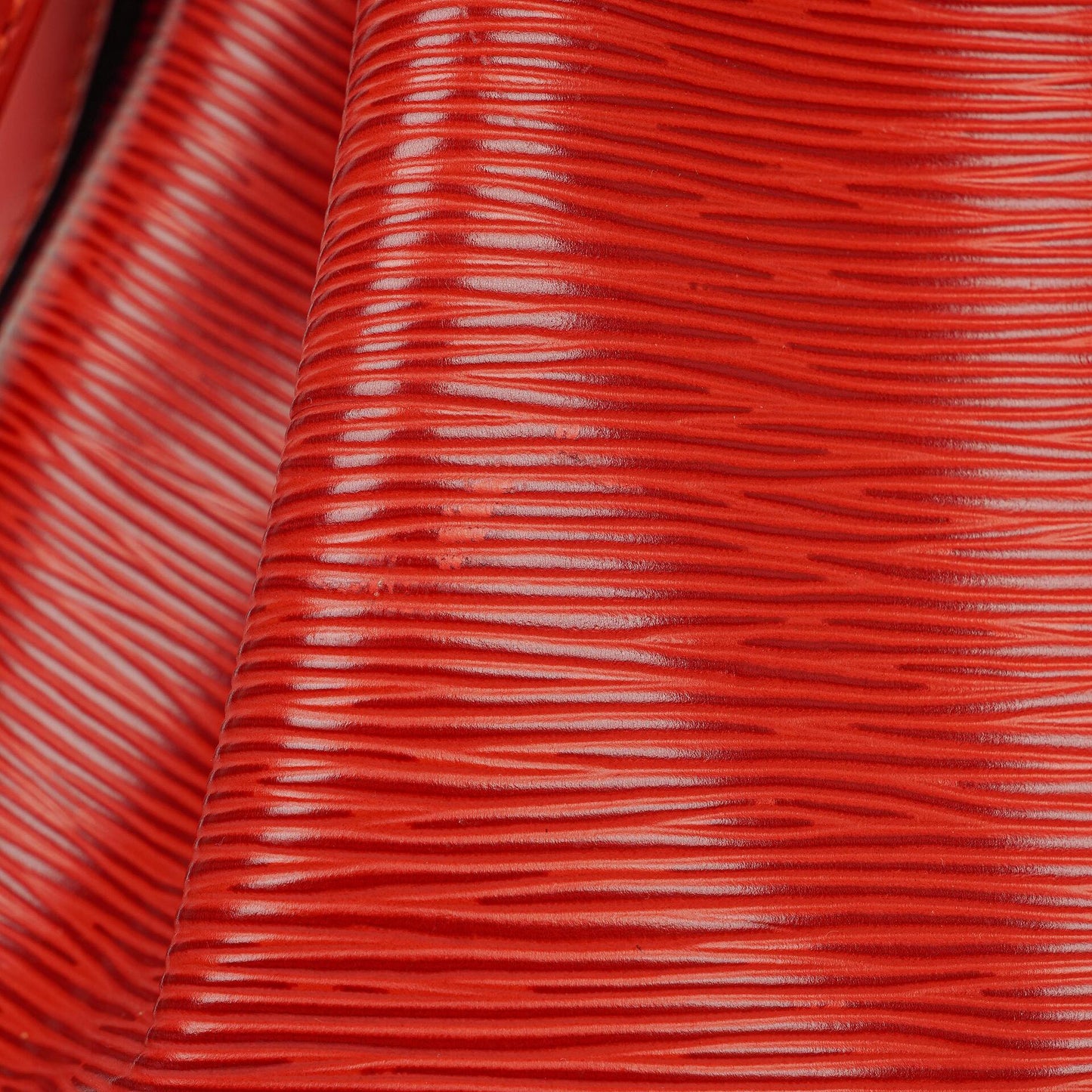 Louis Vuitton Petit Noe Red EPI Leather Shoulder Bag