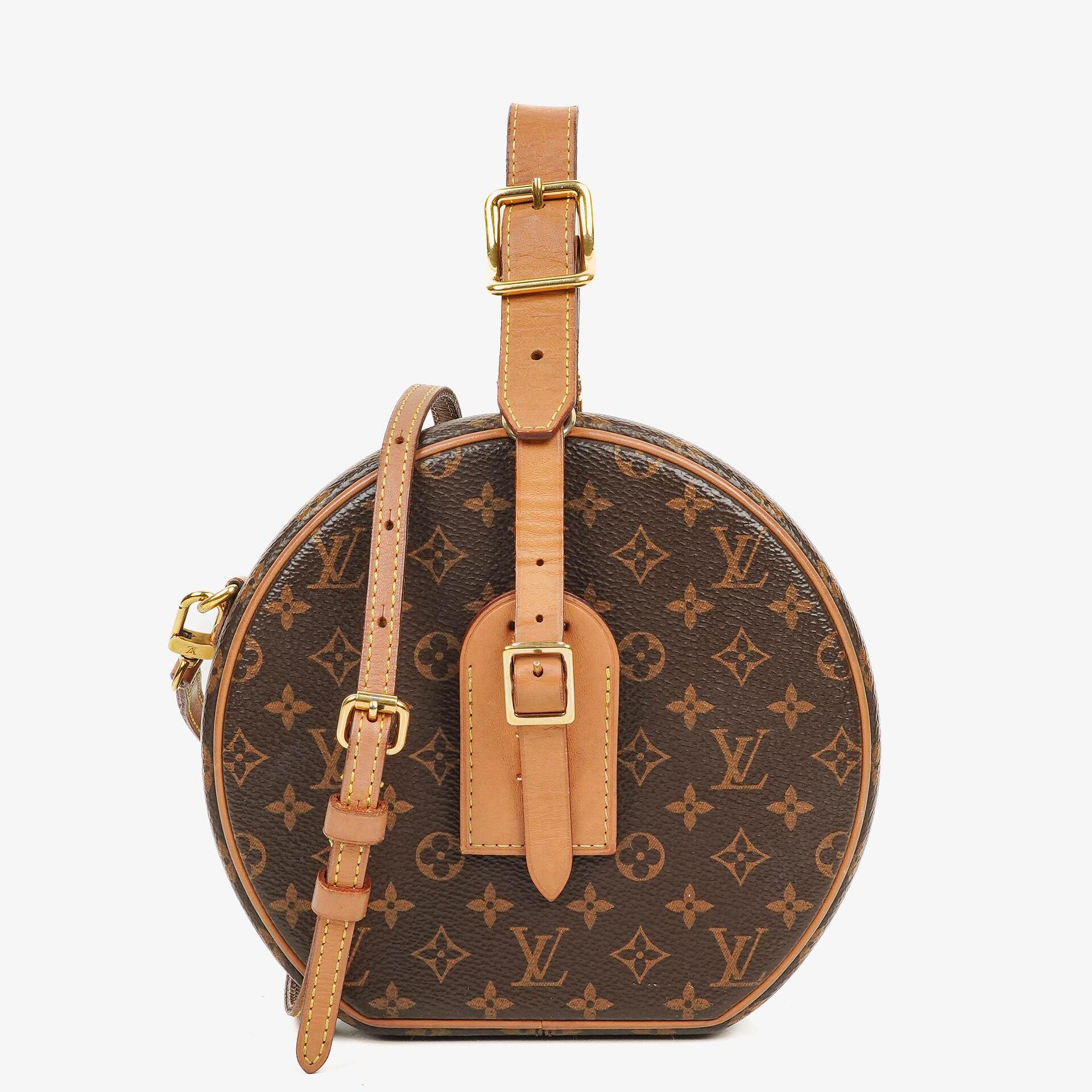 Louis Vuitton Petite Boite Chapeau Monogram Canvas Bag