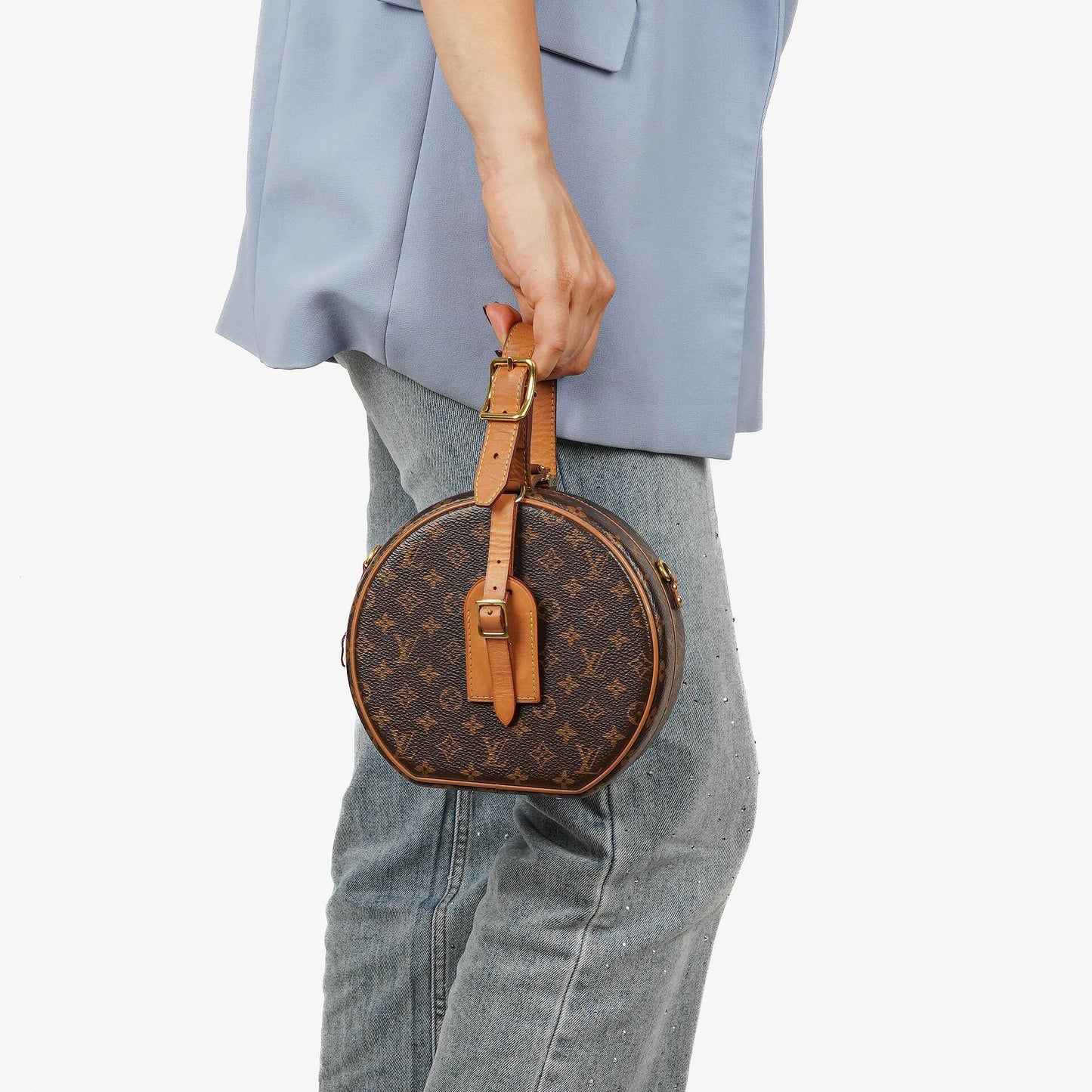 Louis Vuitton Petite Boite Chapeau Monogram Canvas Bag