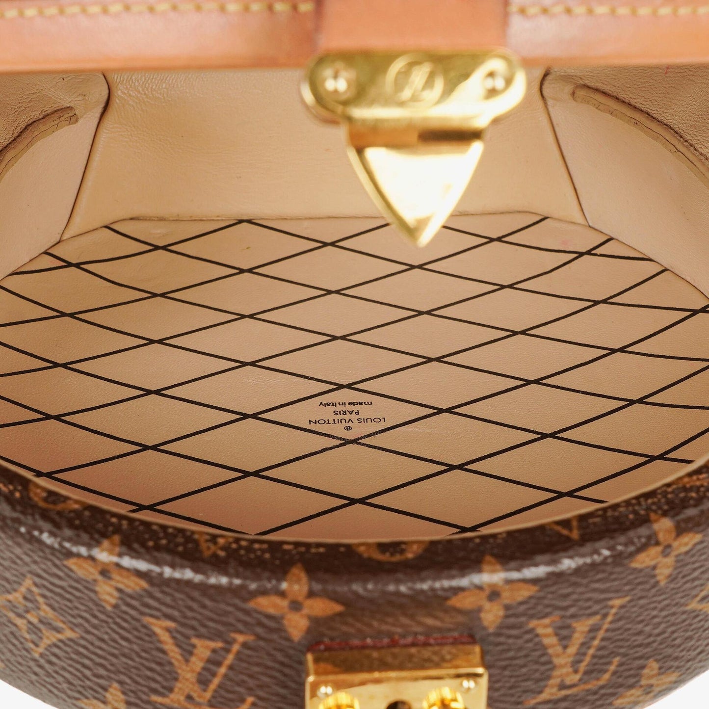 Louis Vuitton Petite Boite Chapeau Monogram Canvas Bag