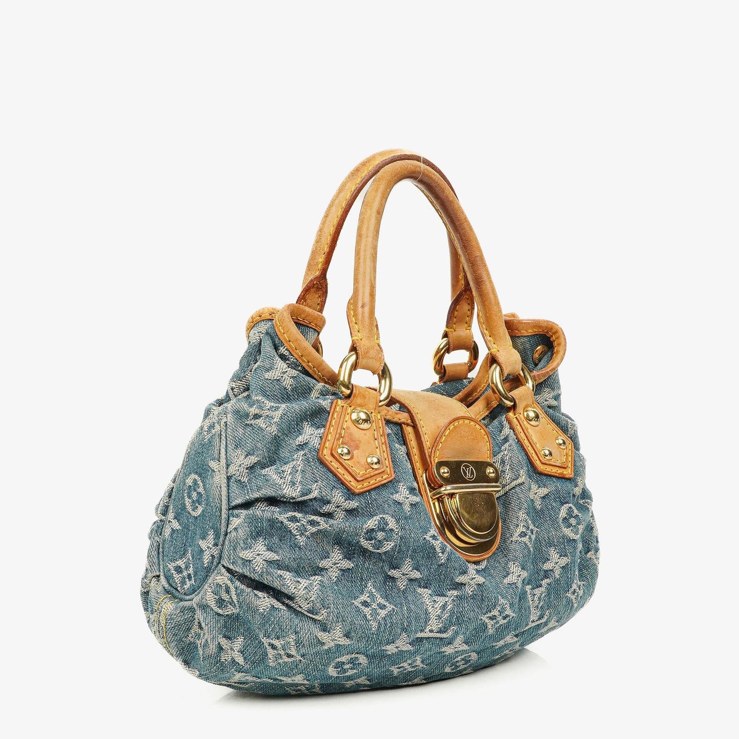 Louis Vuitton Pleaty Monogram Denim Bag